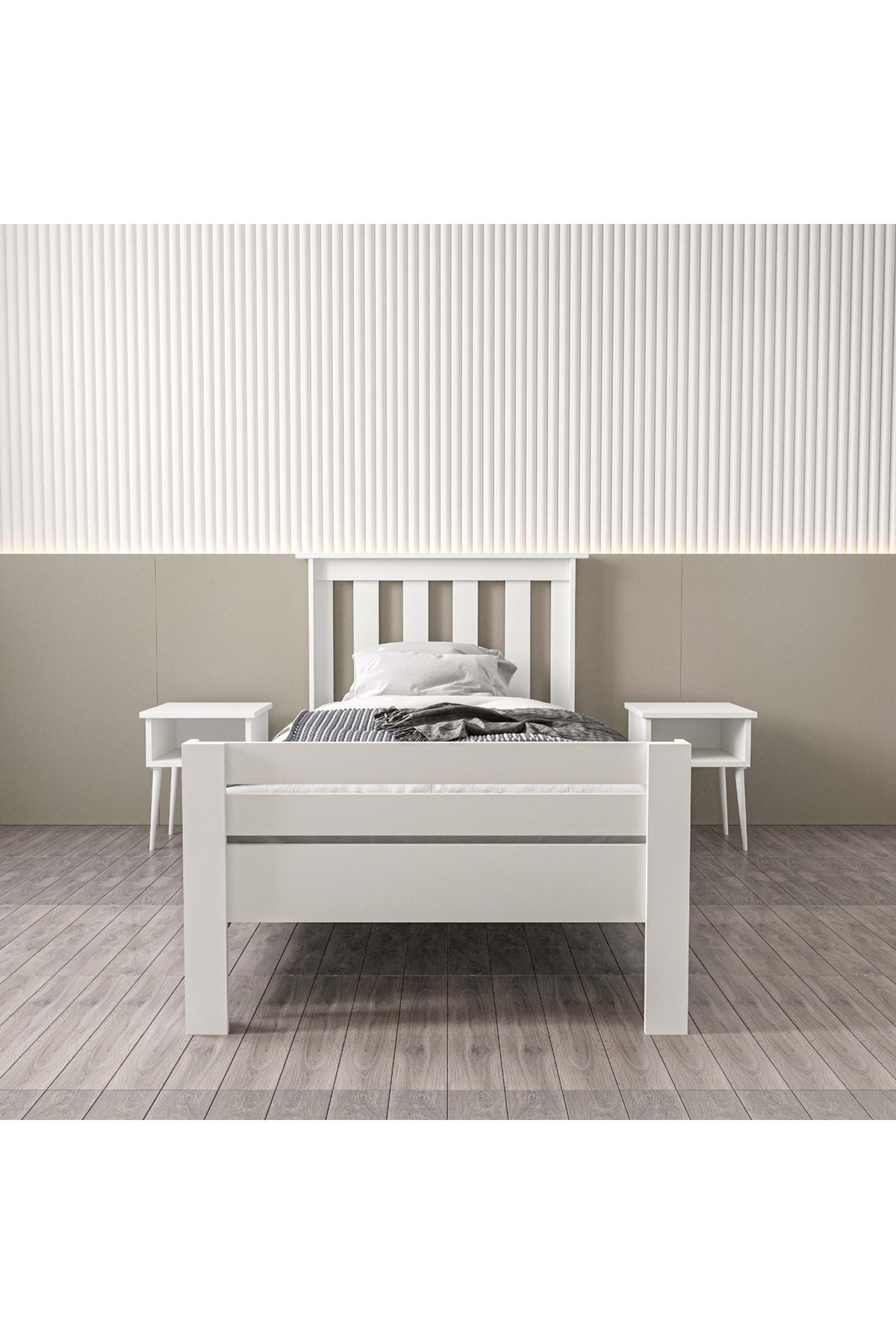 RENAZZO Shark MDF Karyola | Kolay Kurulum