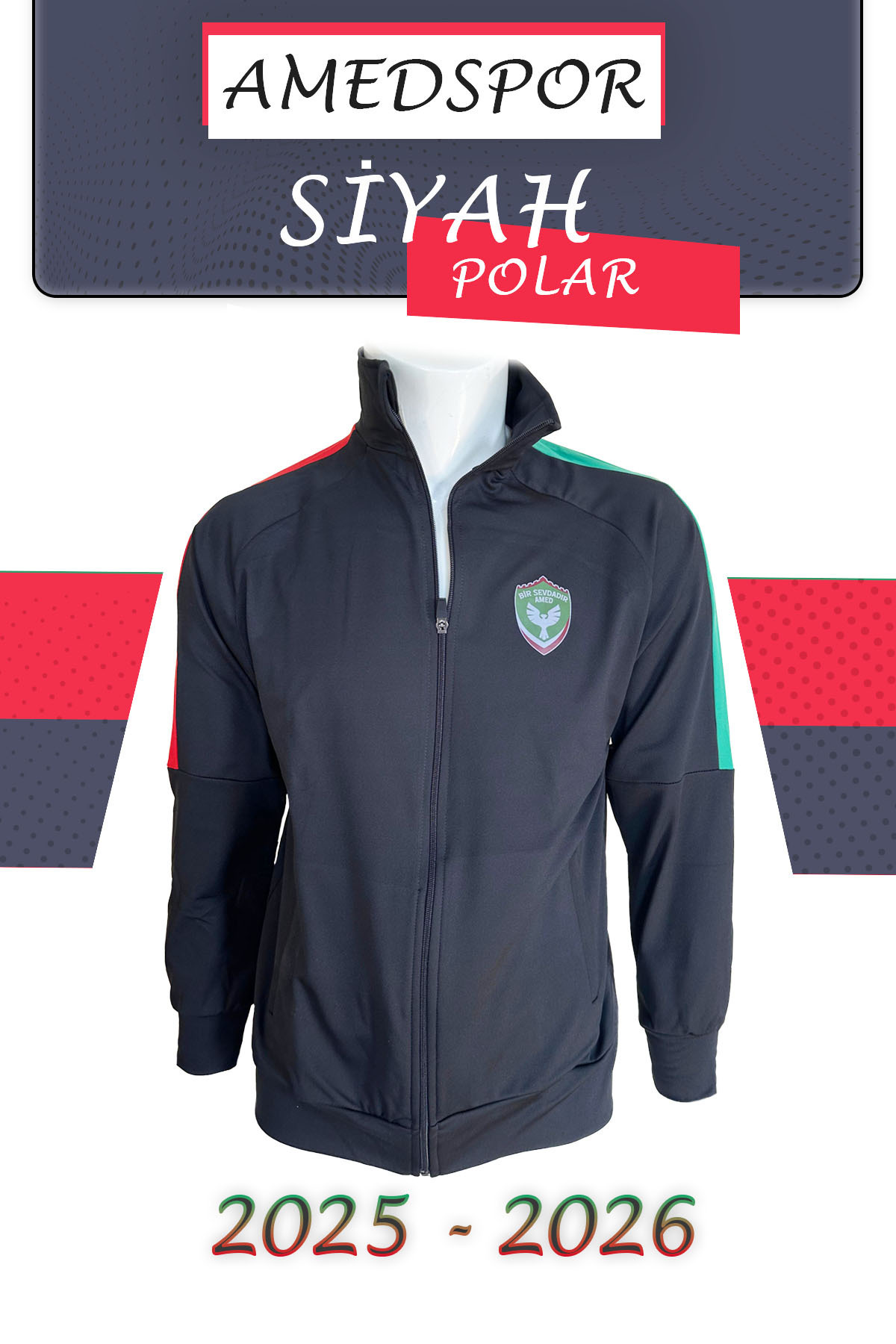 Diyarbakır Amedspor Black Amed Polar P01