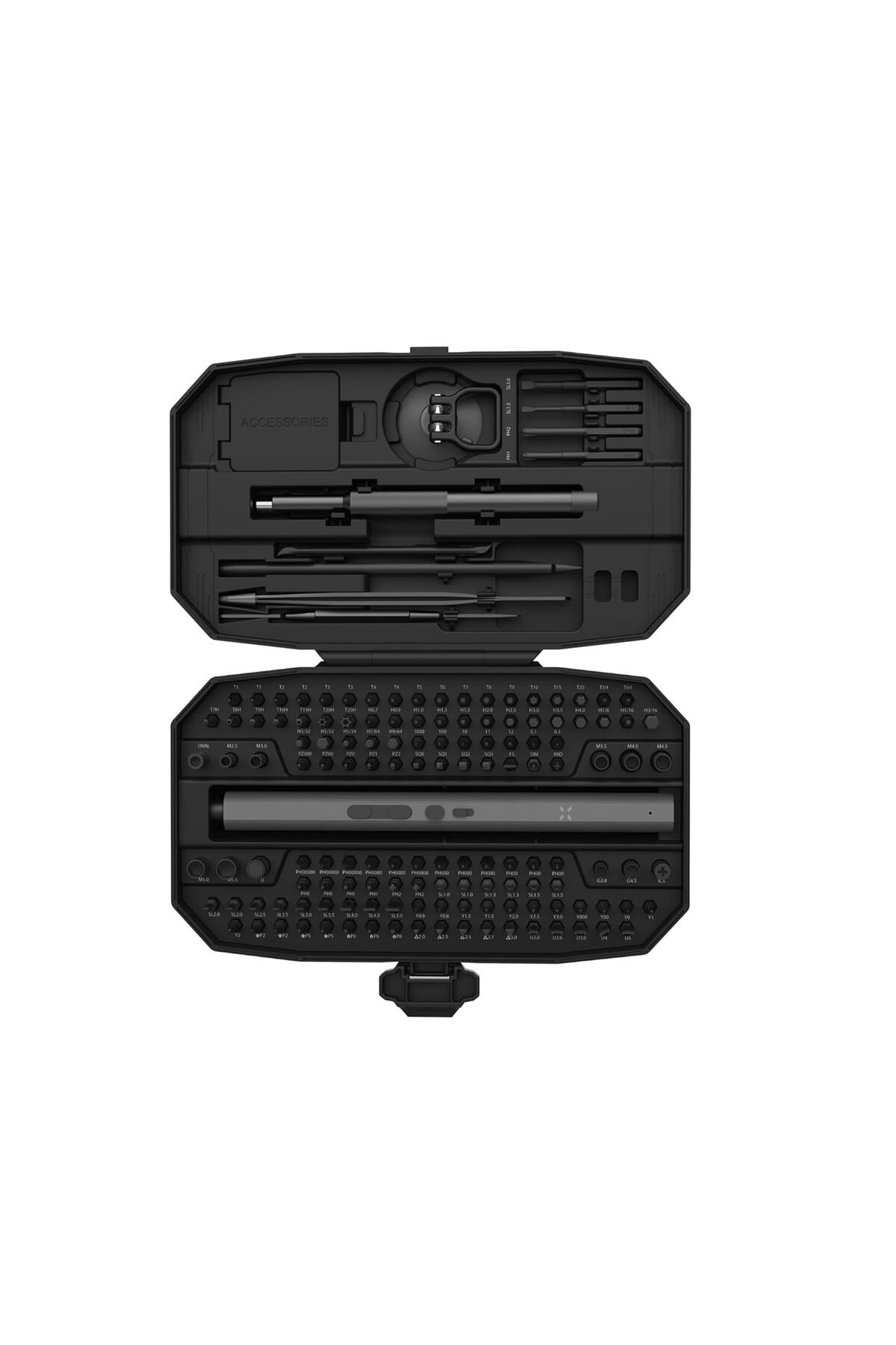 Hype Store Xenon Smart Hassas Şarjlı Otomatik Tornavida Vidalama Seti 5 Nm Tork Screwdriver 153 Parça X6833