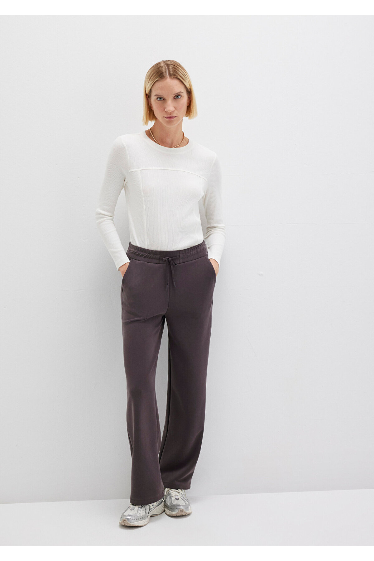 Mavi Sporty Lux TENCEL TM Modal Kahverengi Eşofman Altı 1010635