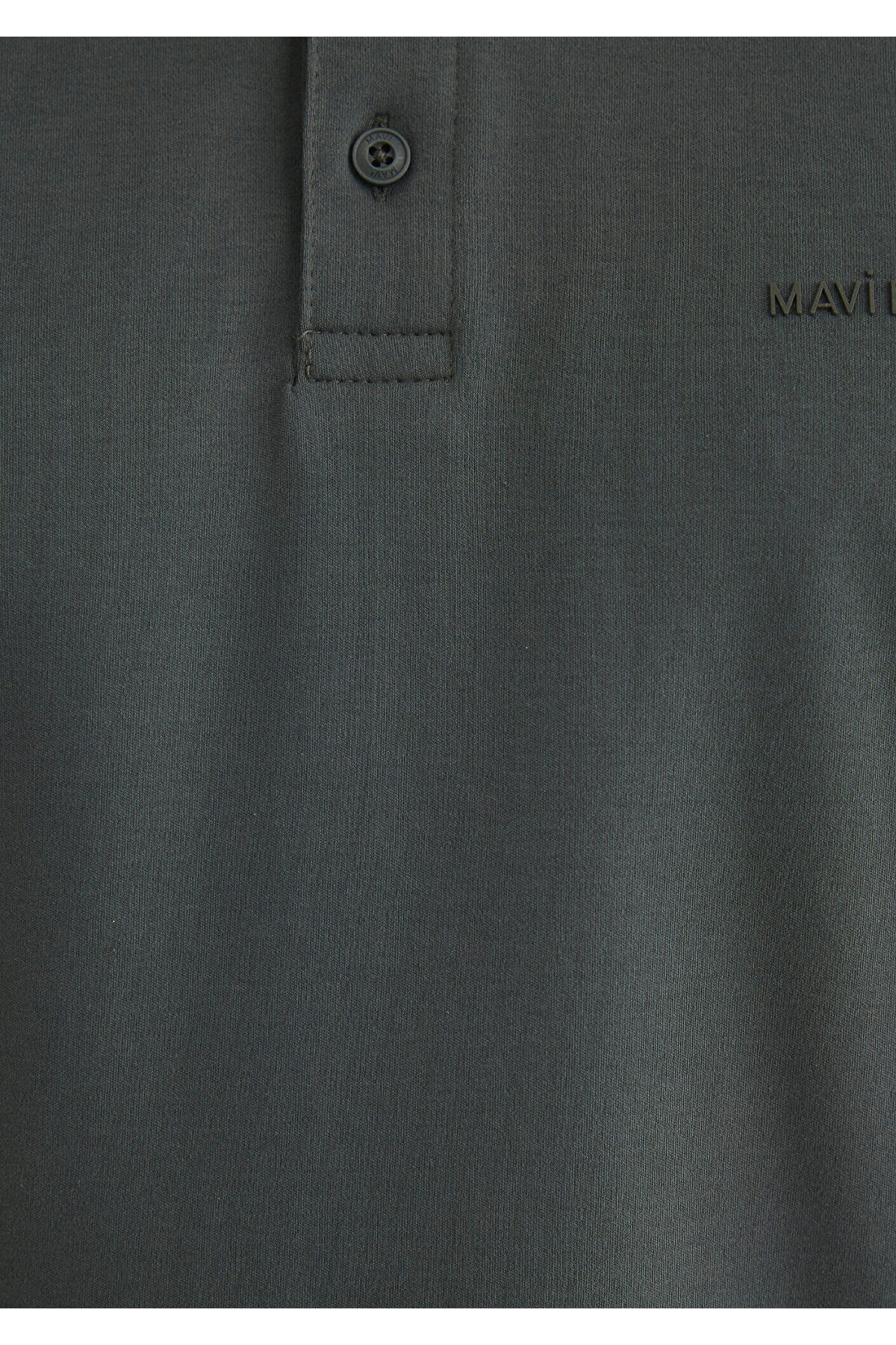 تی شرت مردانه راسته آستین استاندارد | ماوی Mavi polo-tisort-yosun-yesili-m0612520-71598 - تصویر 8