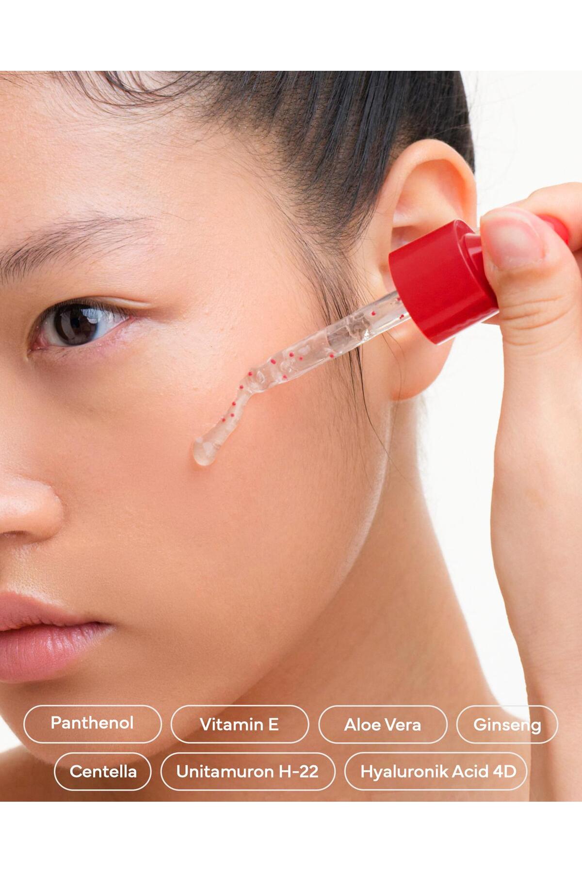 Yoğun Nemlendirici Ve Bariyer Güçlendirici H2o Serum (HYALURONİC ACİD 4D & VİTAMİN E) 30ml — SG001 — تصویر 4 از 7