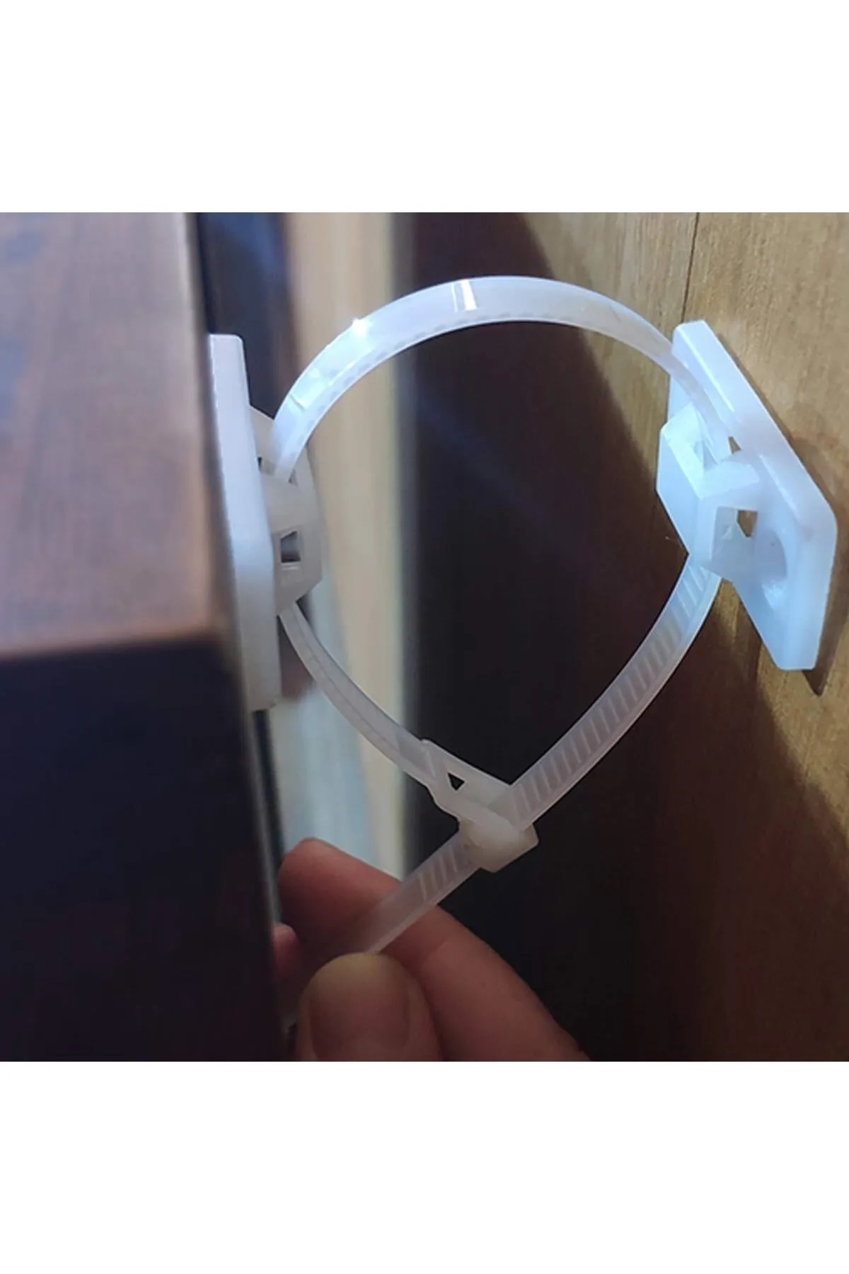 Miningaa 6 Adet Kolay Montaj Mobilya Dolap Raf Mobilya Sabitleyici Seti Bebek Mobilya Koruma Deprem Güvenlik fotoğrafı 5 (önizleme)