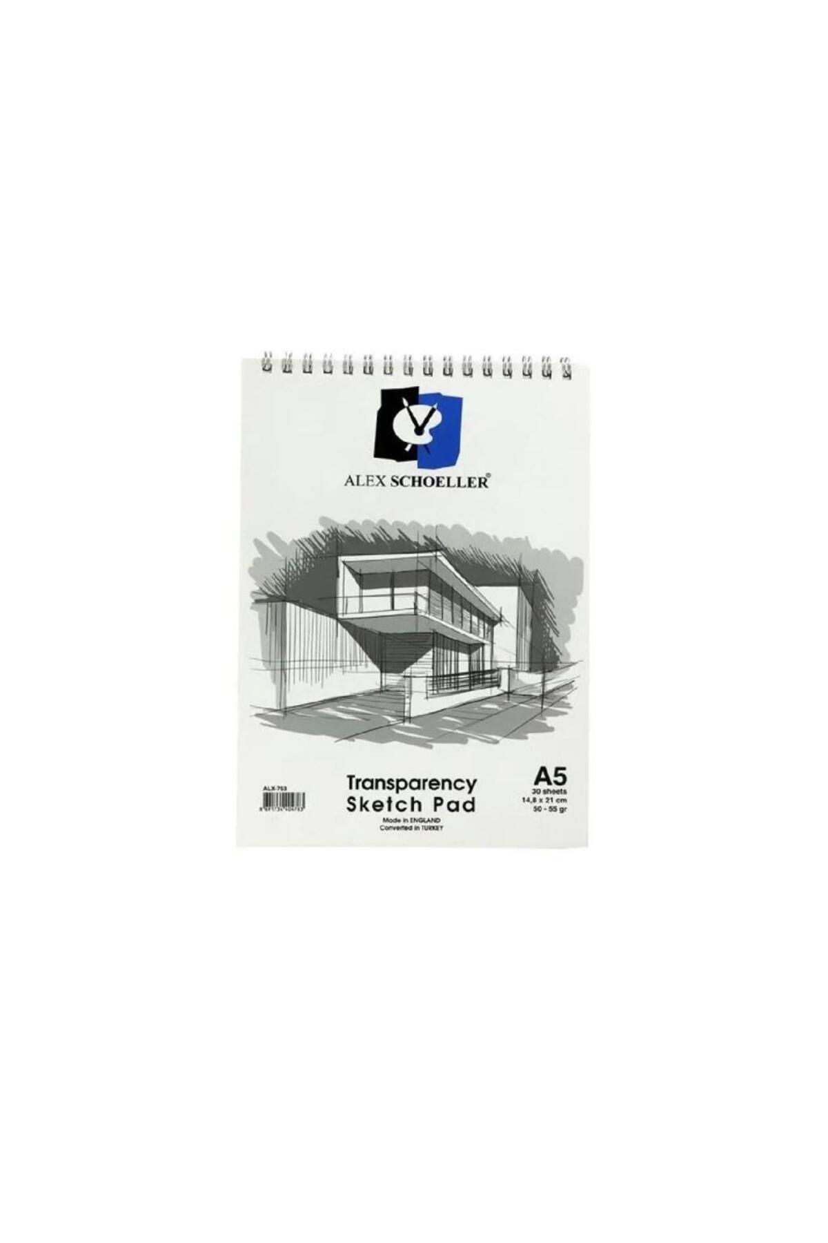 Genel Markalar Eskiz Blok A5 50/55 Gr Spiralli Alx-0763 050.05