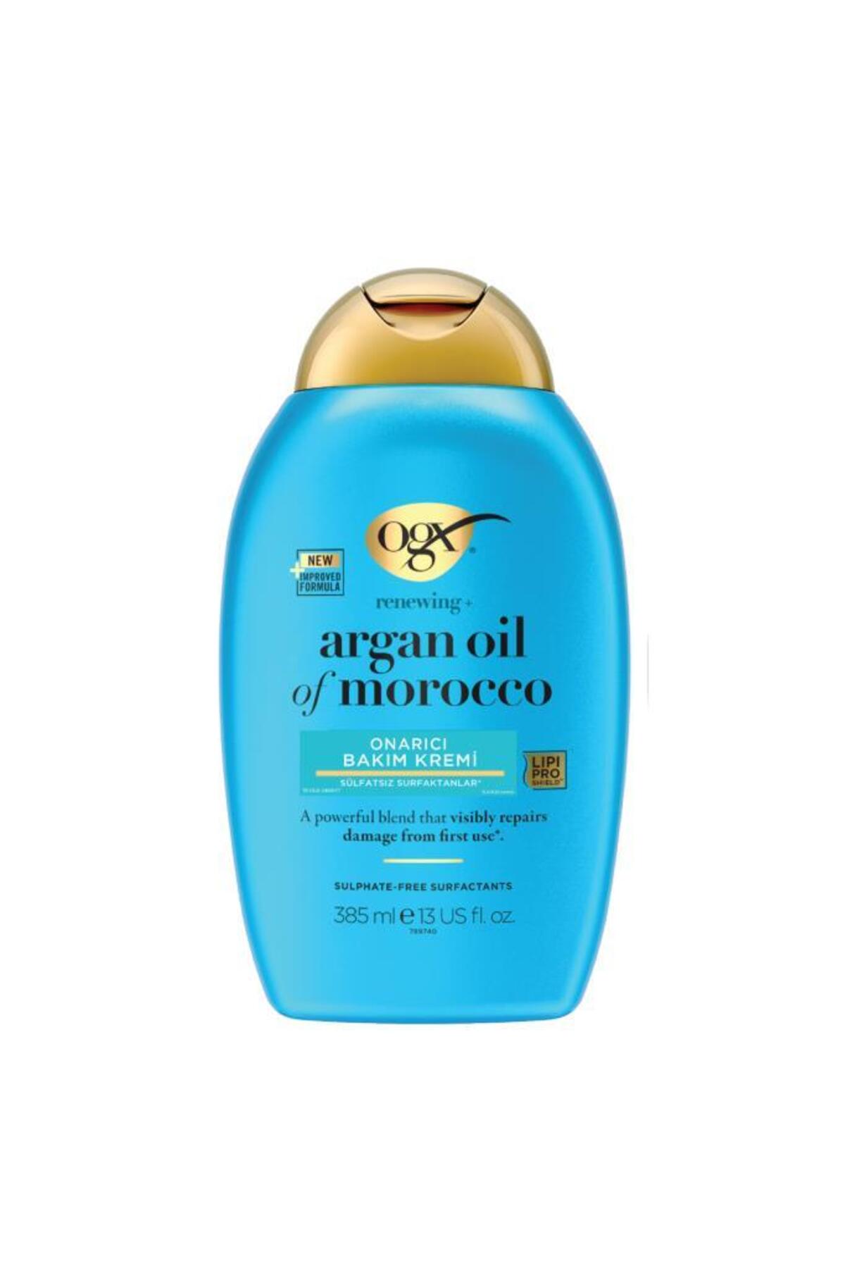 Extra Güçlü Nemlendirici Ve Canlandırıcı Argan Oil Of Morocco Sülfatsız Bakım Kremi 385 Ml — 3574661614120W — تصویر 2 از 4