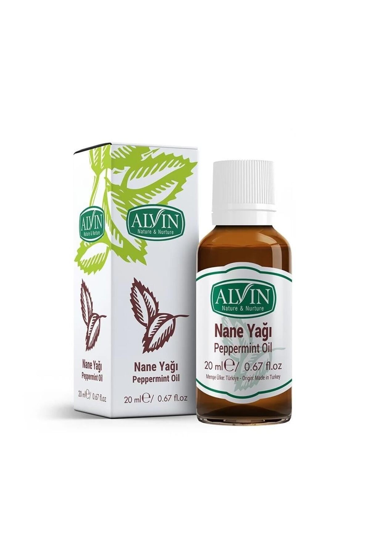 Shop a Way Alvin Nane Yağı Peppermint Oil, Doğal, 20 ml