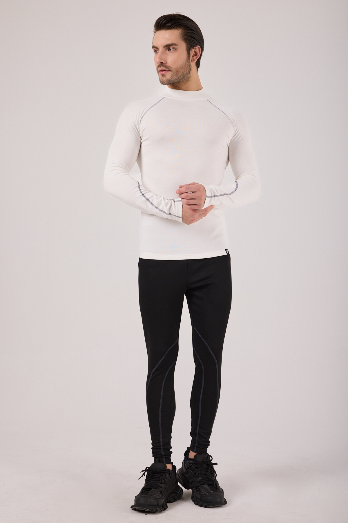 Scorp Thermo-Fit Erkek Termal İçlik Alt Kayak İçliği Siyah görsel 7