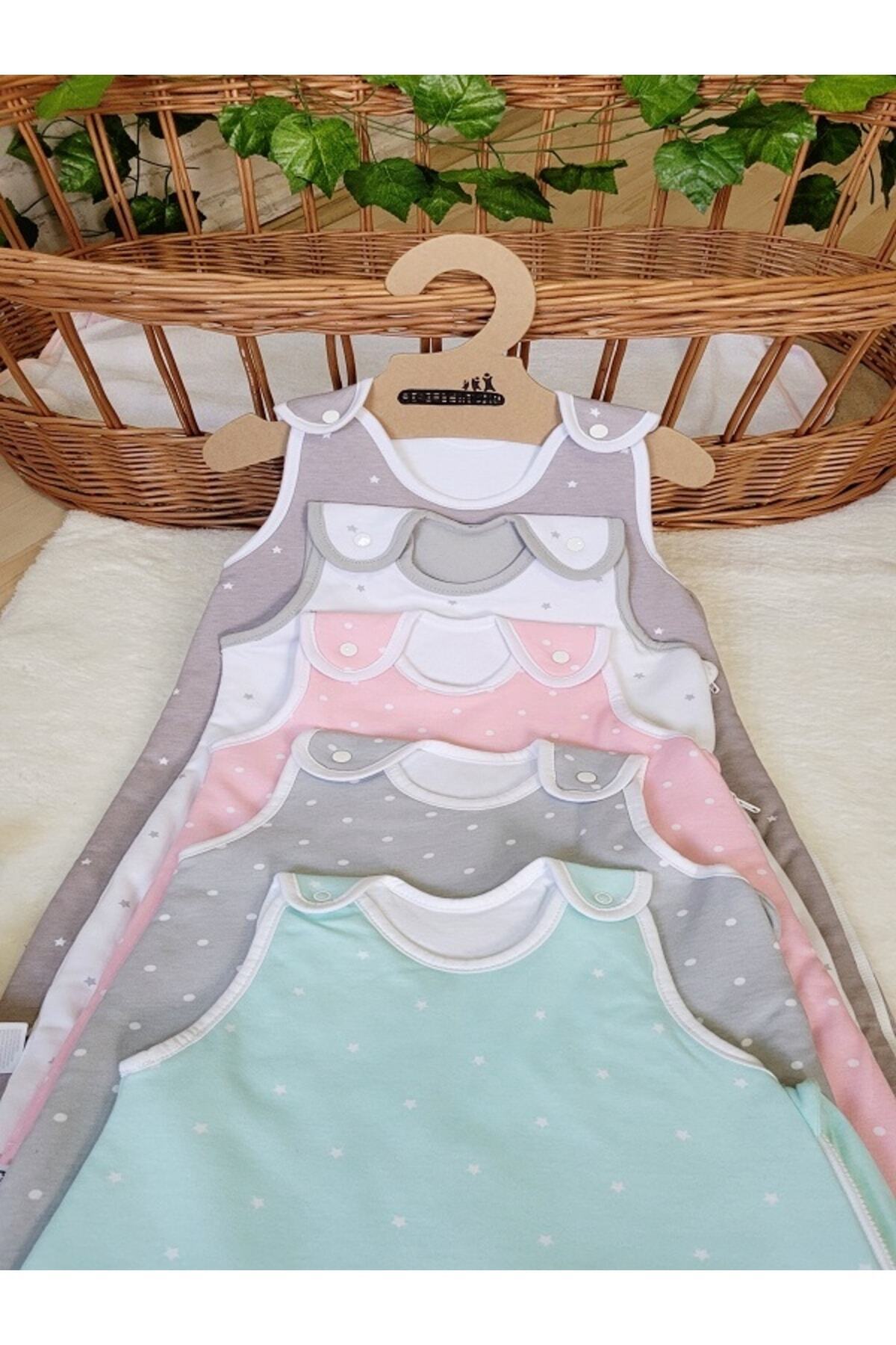 Alpar Tekstil Kışlık 2,5 Tog Fermuarlı Kız- Erkek Bebek-çocuk Torba Uyku Tulumu 2,5 Tog- Mint Yeşili/puantiyeli fotoğrafı 3 (önizleme)