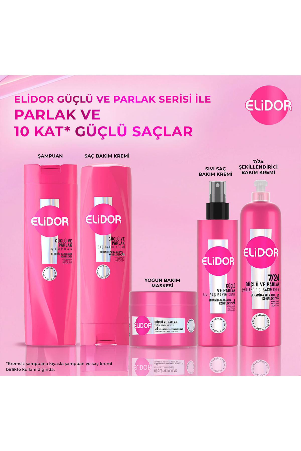 7/24 Şekillendirici Saç Bakım Kremi Güçlü ve Parlak 240 ml — SET.UNİ.7215 — تصویر 8 از 9