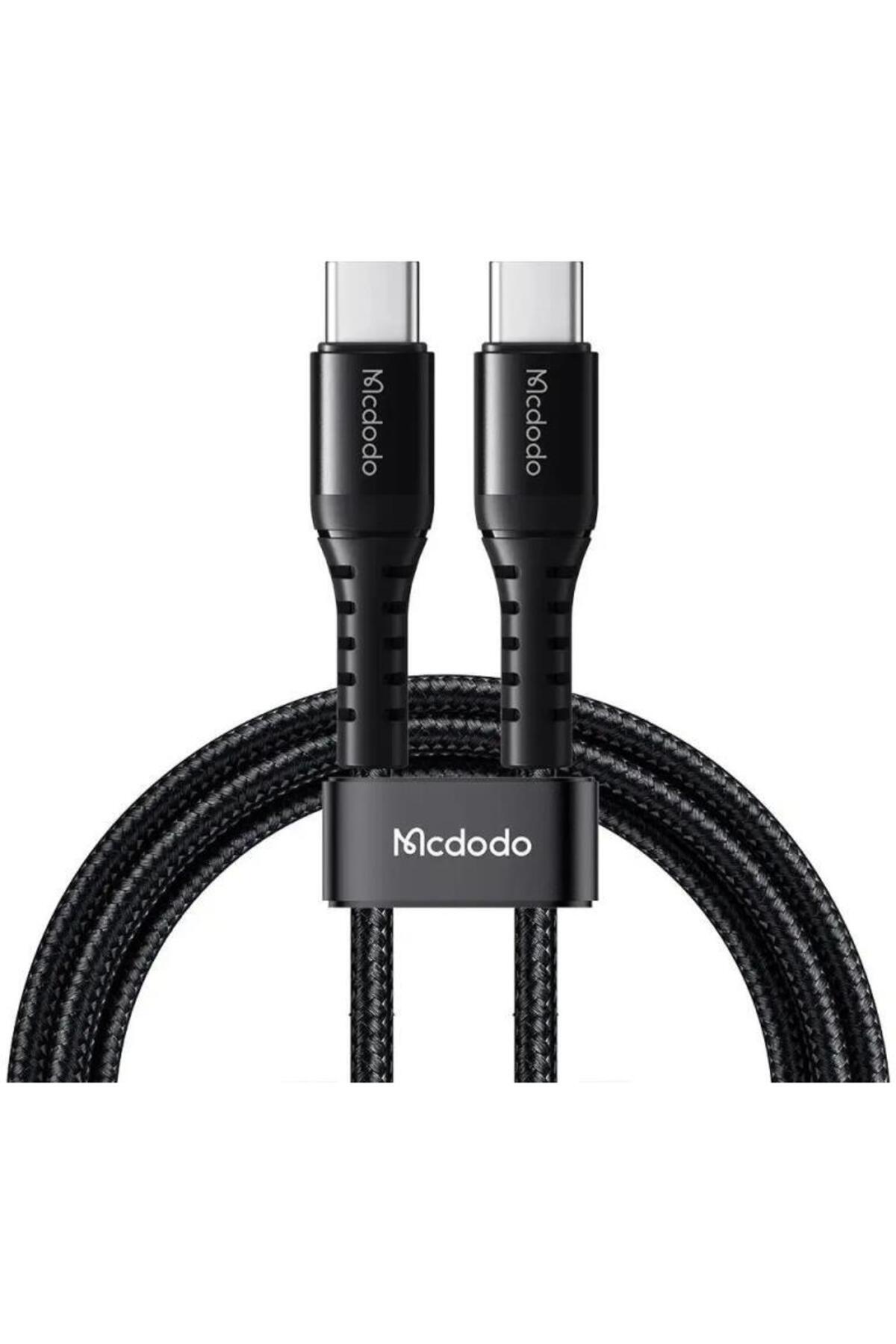 CA-5643 60W 3A TYPE-C To type-C Charging and Data Cable Black - 2m