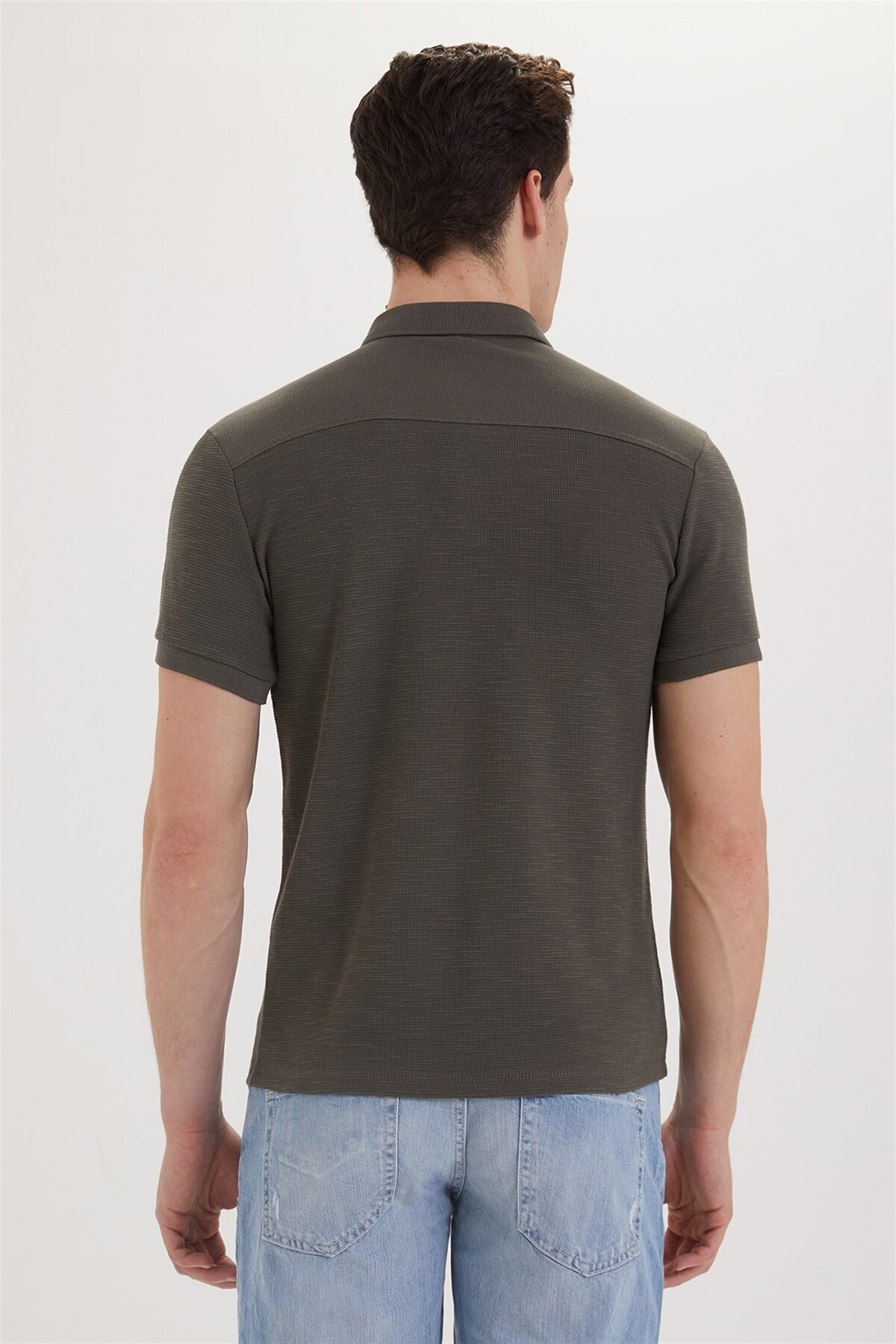تی شرت مردانه راسته آستین کوتاه | لی کوپر Lee Cooper 202 LCM 242051 - تصویر 2