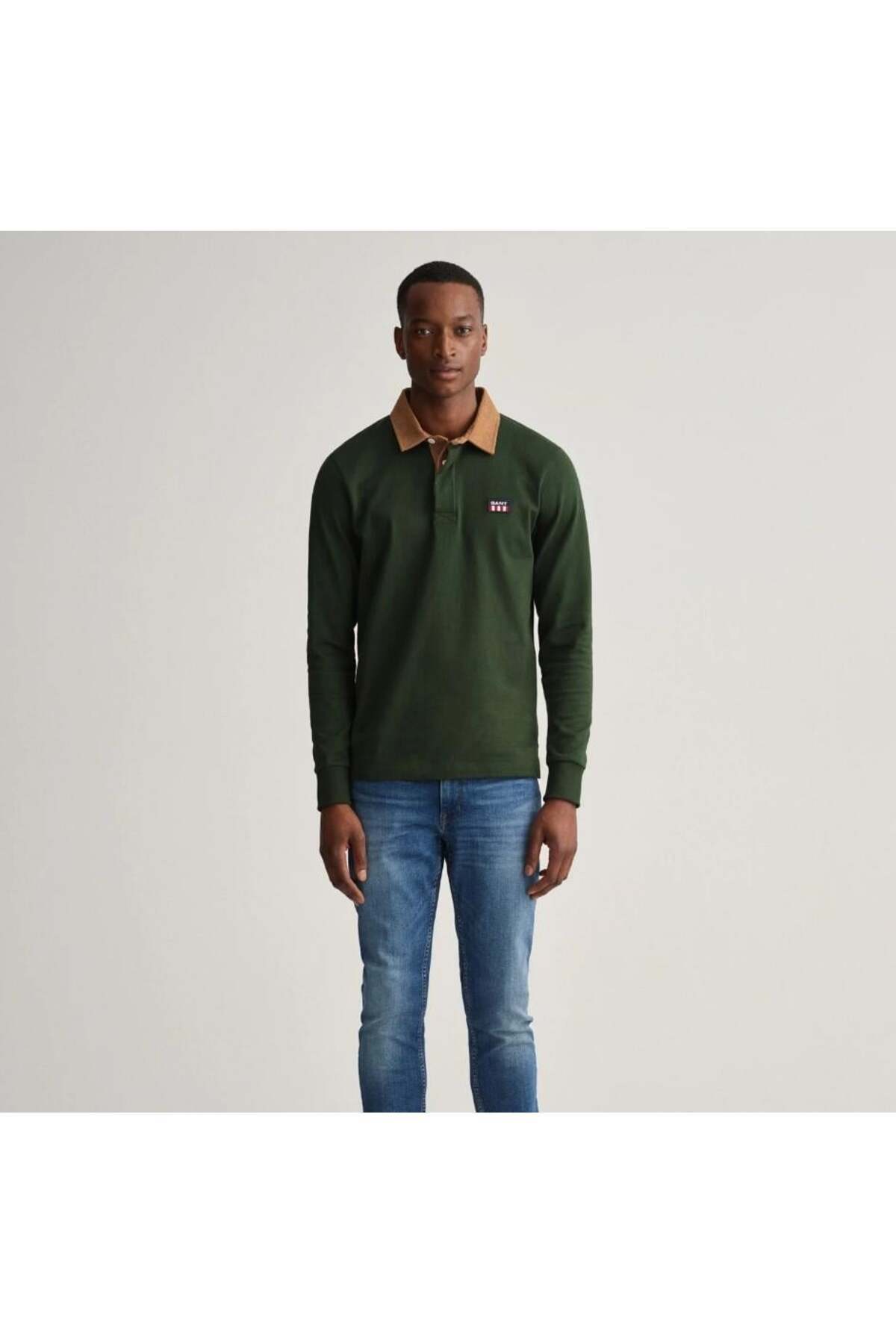 گنت شلوار جین مردانه آبی خیلی باریک