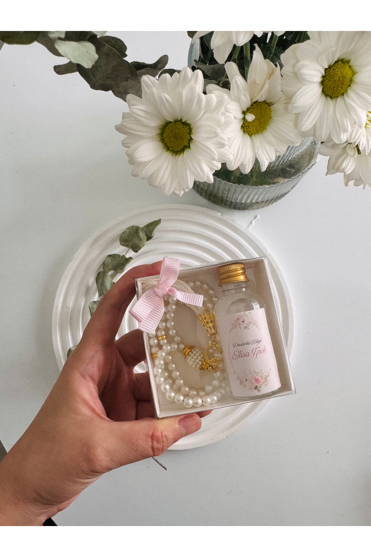 Mapel 15 adet Tesbih ve Kolonya Bebek,söz,nişan,nikah,kına,doğumgünü,mevlüt fotoğrafı 2 (önizleme)