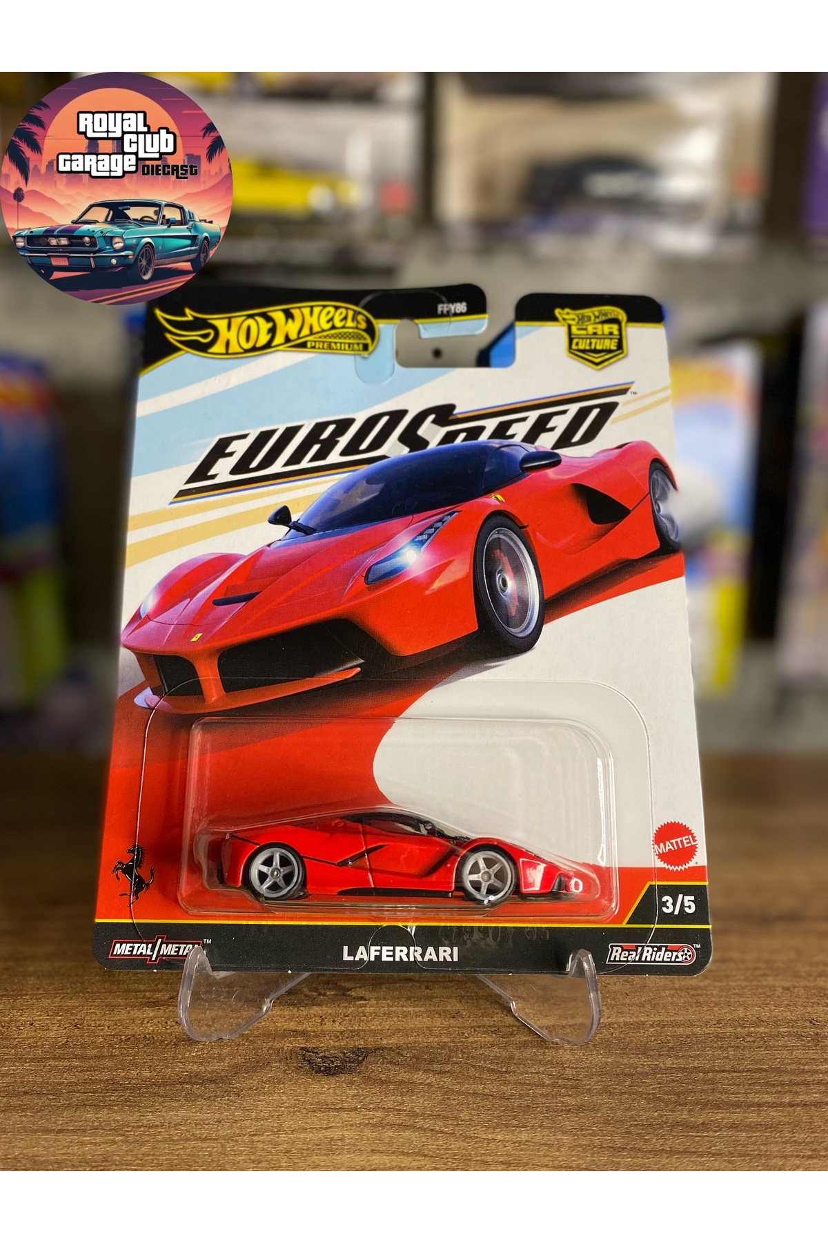 HOT WHEELS LaFerrari - Eurospeed - Car Culture Premium - 1/64
