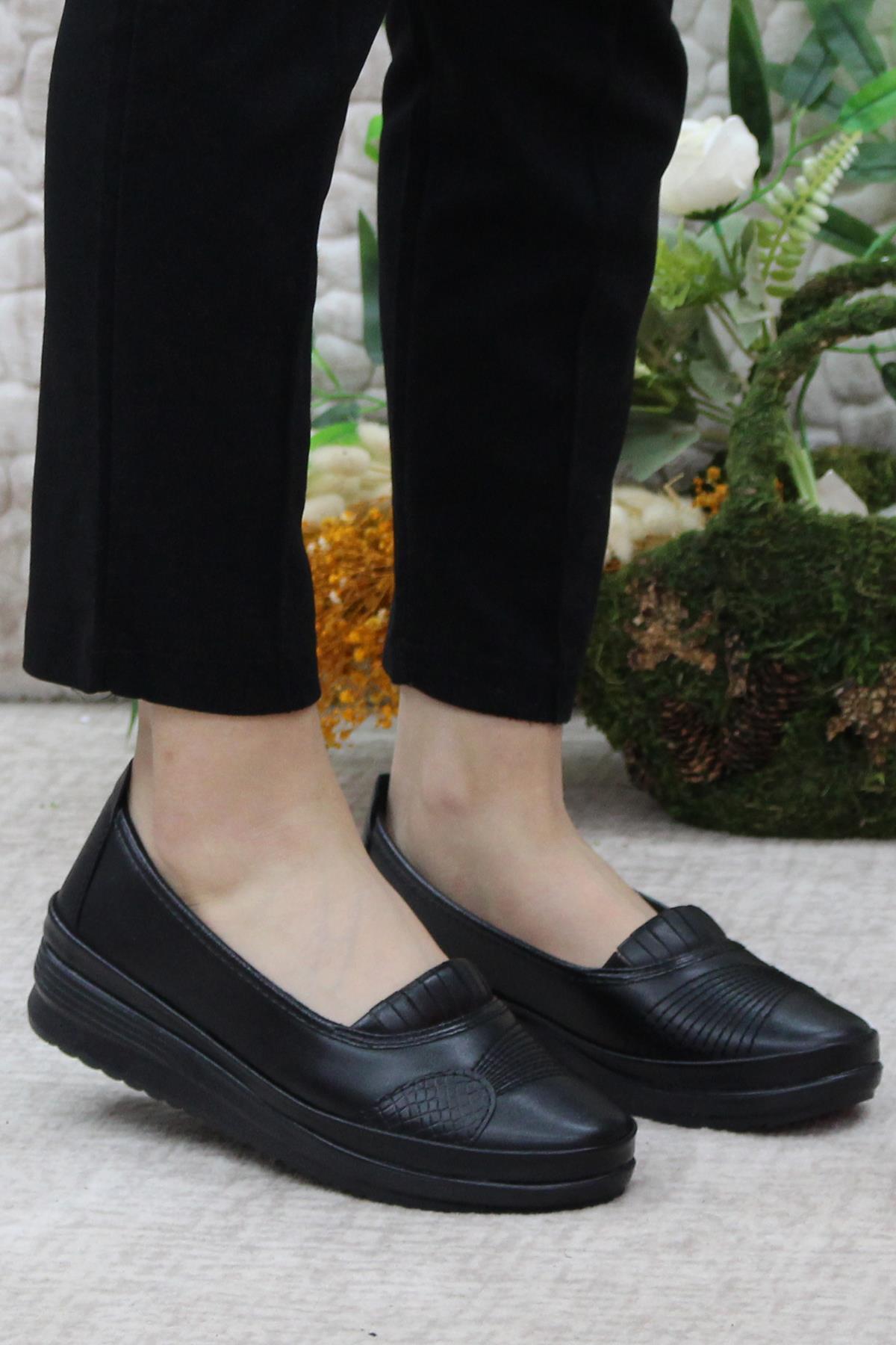 fort  Gezal 1242 0195 Ortopedik Anne Ayakkabı Günlük Kadın Ayakkabı - Görsel 9