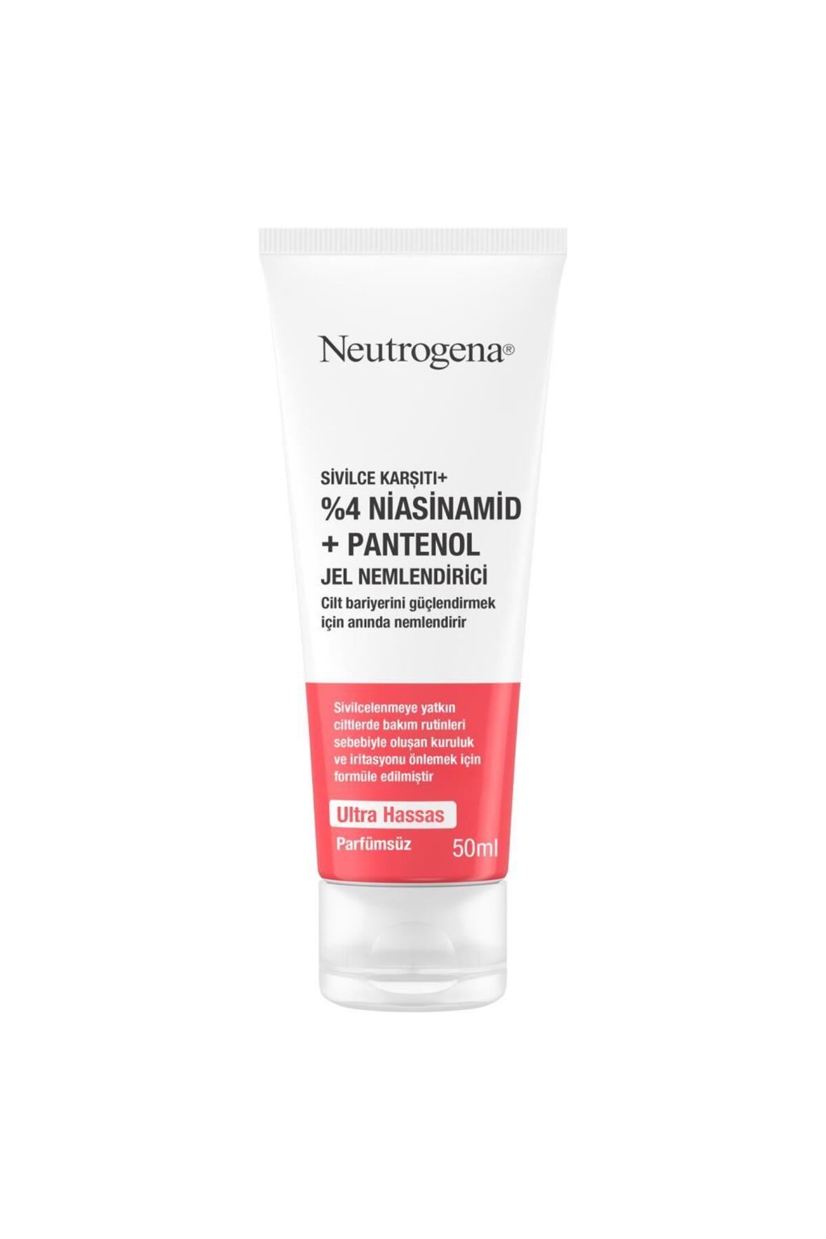 Karşıtı % 4 Niasinamid + Pantenol Jel Nemlendirici Ultra Hasas Ciltler 50 ml — 3574661749525 — تصویر 2 از 8