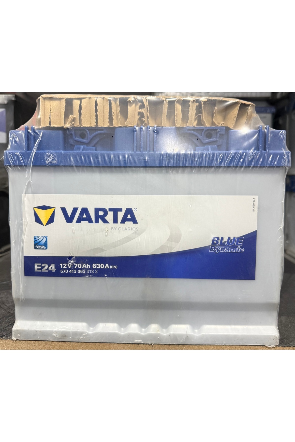 Varta / E24 70 AMPER AKÜ TERS KUTUP 2024 TARİHLİ