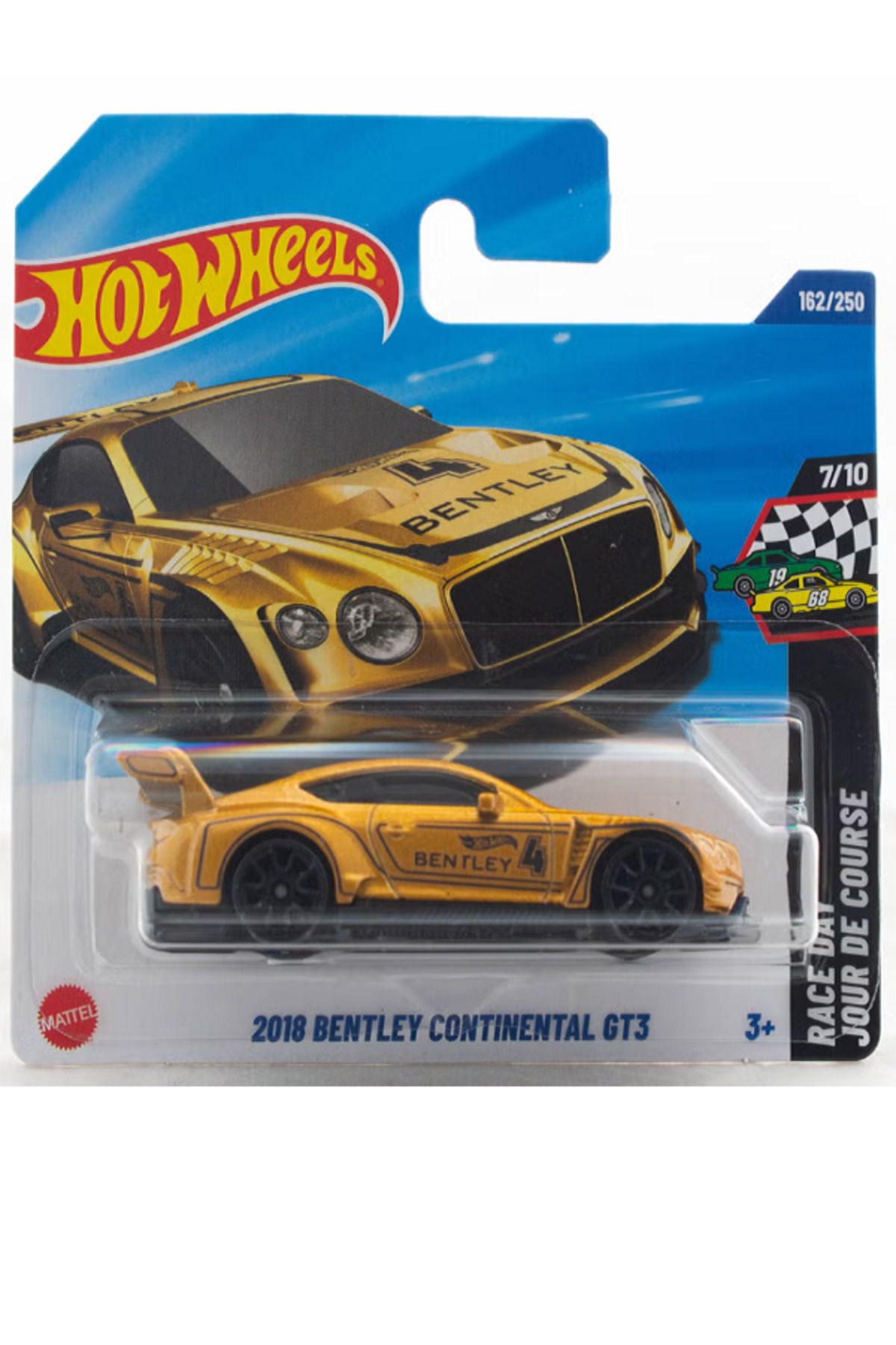 HOT WHEELS 2018 BENTLEY CONTINENTAL GT3 JBC18