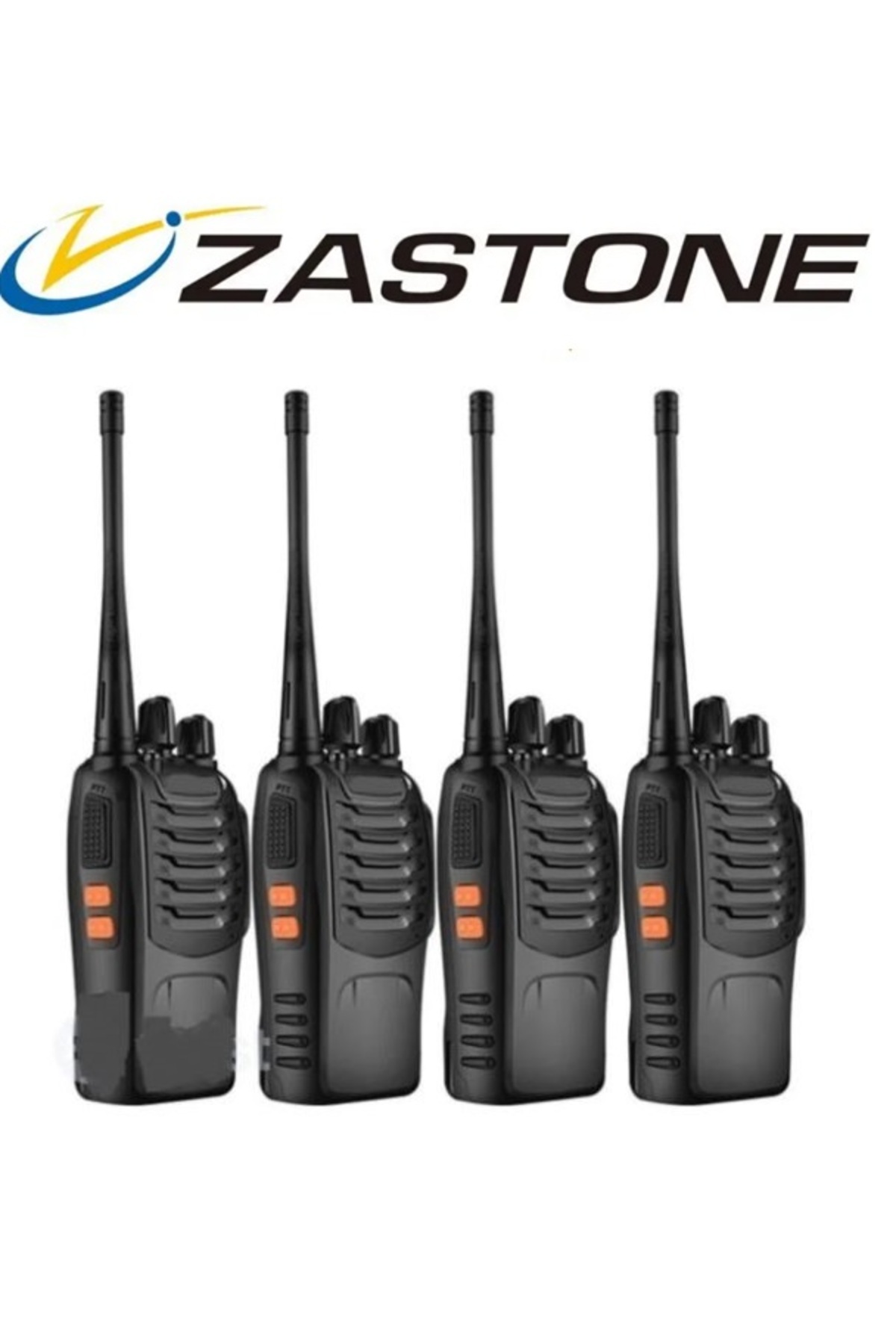 ZASTONE 4 ADET Telsiz Zt-v68 Telsiz TYPE-C BATARYA 2026 MODEL