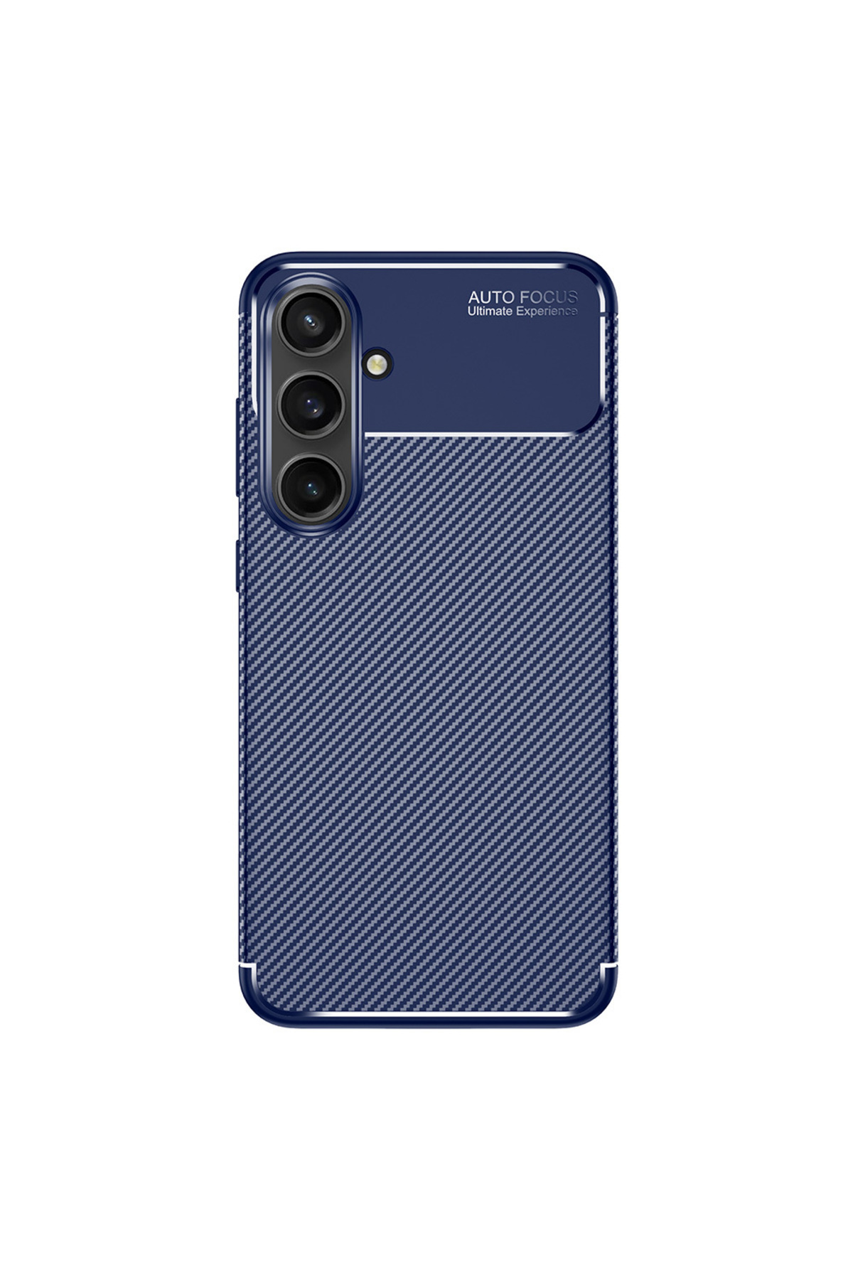 Galaxy S24 FE Kılıf JoieCreatif Negro Silikon Kapak - Lacivert