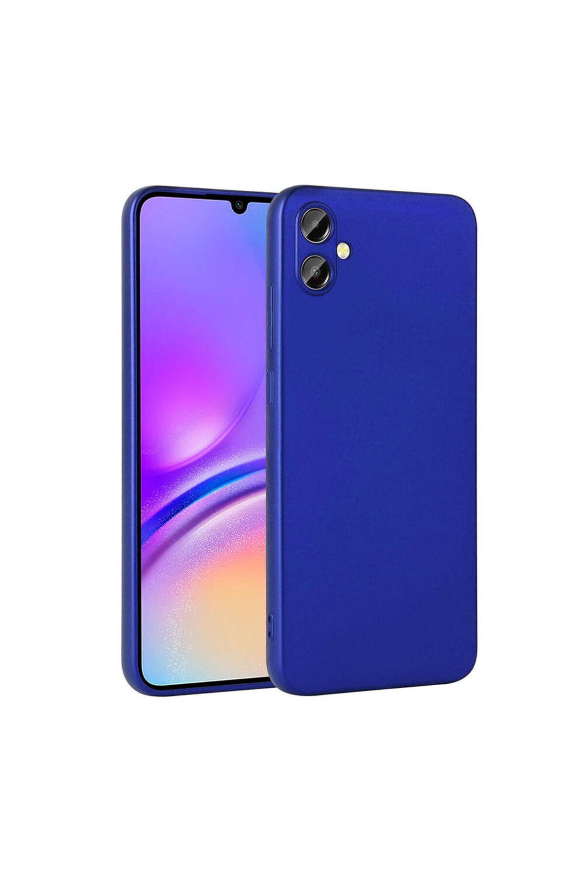 Galaxy A05 Kılıf JoieCreatif Premier Silikon Kapak - Saks Mavi