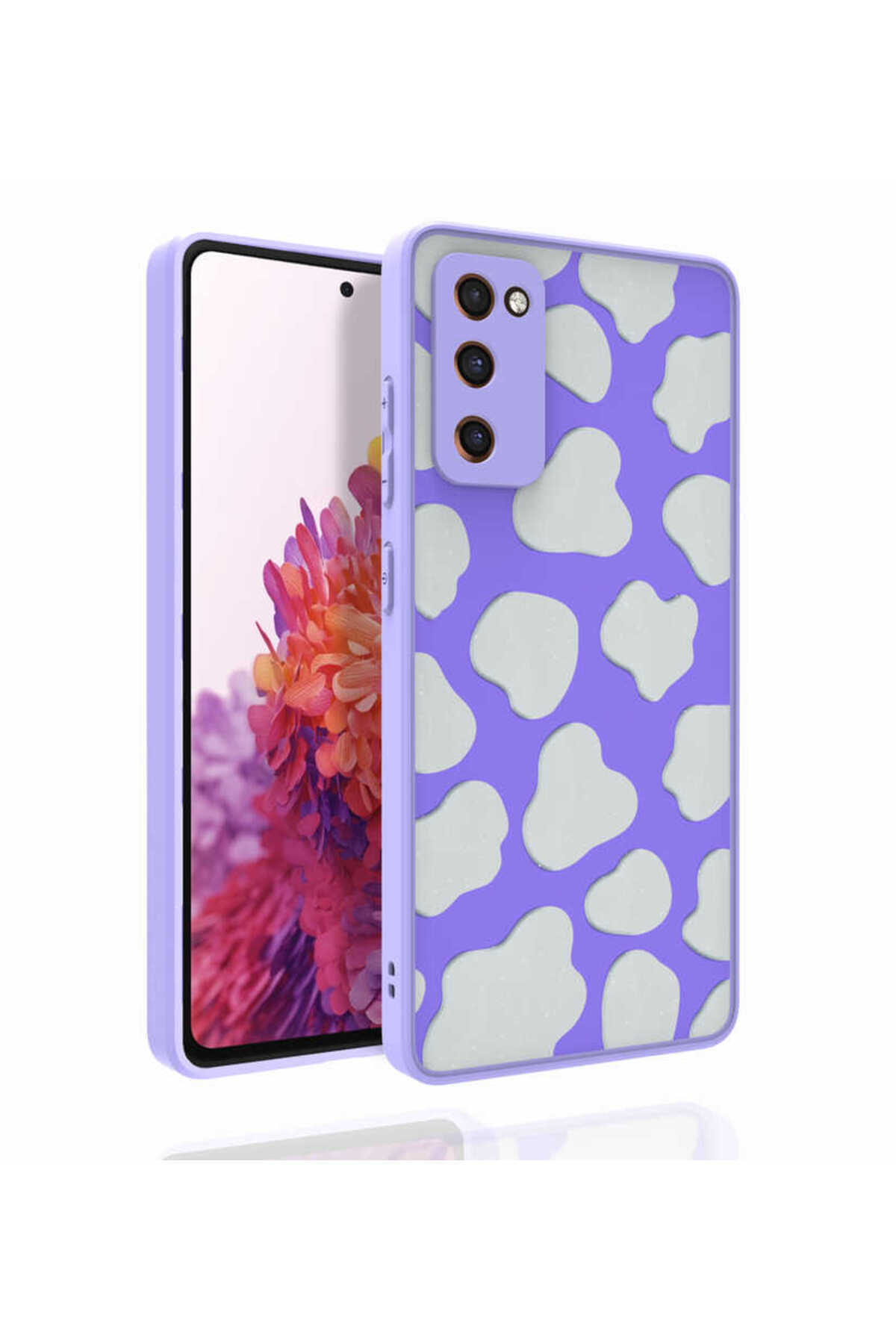 Galaxy S20 FE Uyumlu Desenli Kamera Korumalı Parlak NXXA Nora Kılıf-NO6