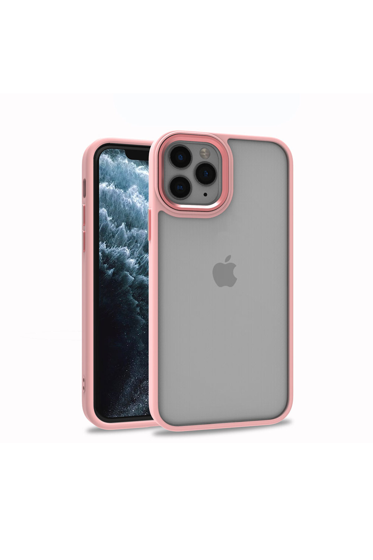 iPhone 11 Pro Uyumlu NXXA Flora Kılıf-Rose Gold