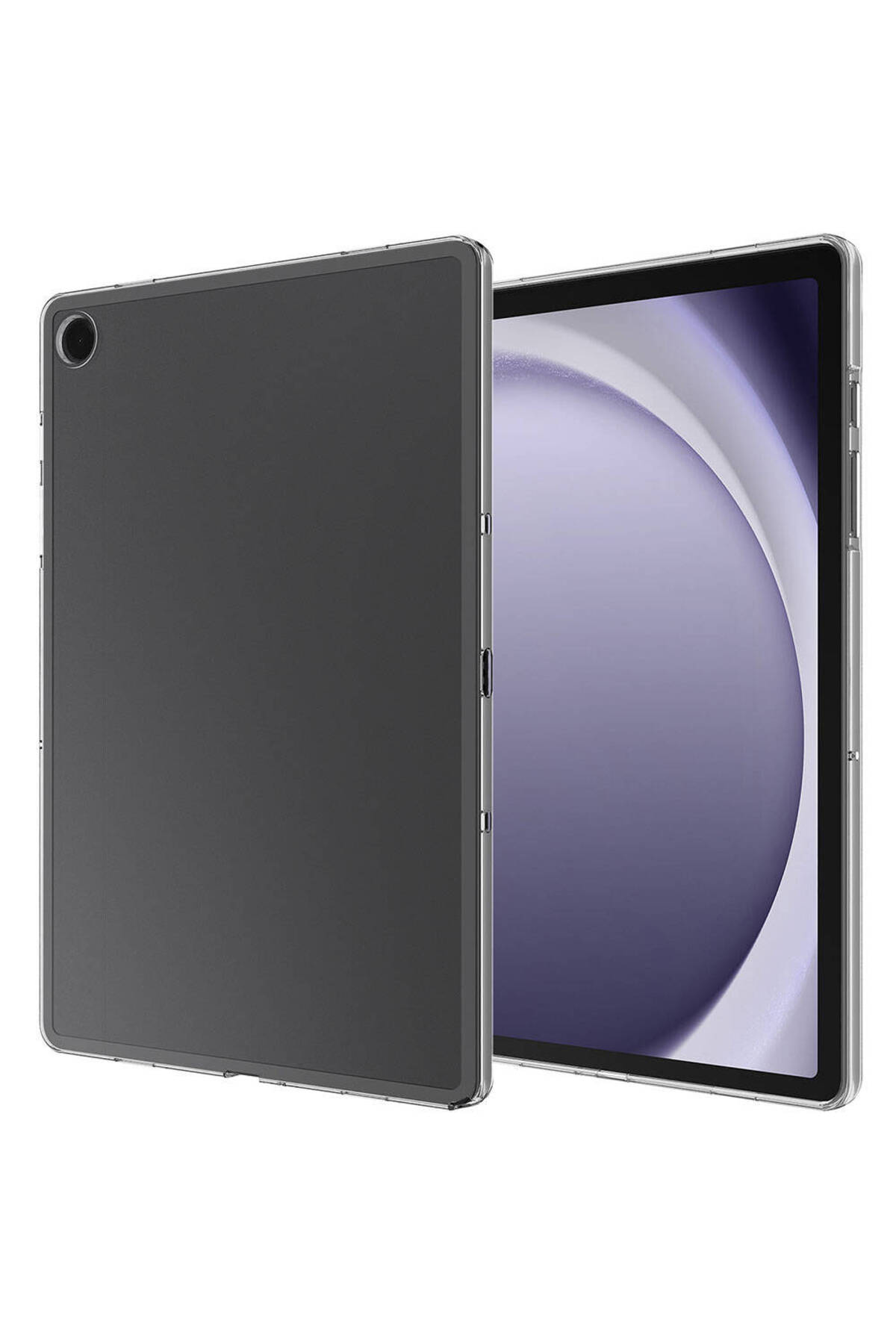 Galaxy Tab A9 Plus Kılıf Uyumlu NXXA Tablet Süper Silikon Kapak-Renksiz