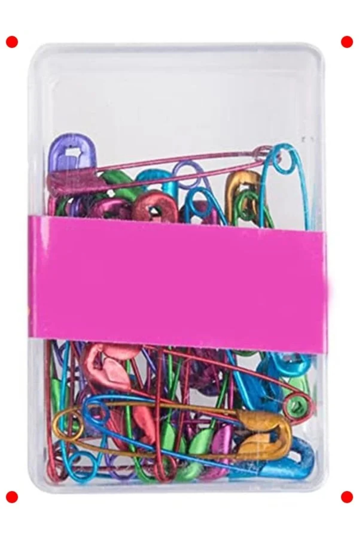 NETWORK ART Karışık Renkli Çengelli İğne Seti (36 Adet)