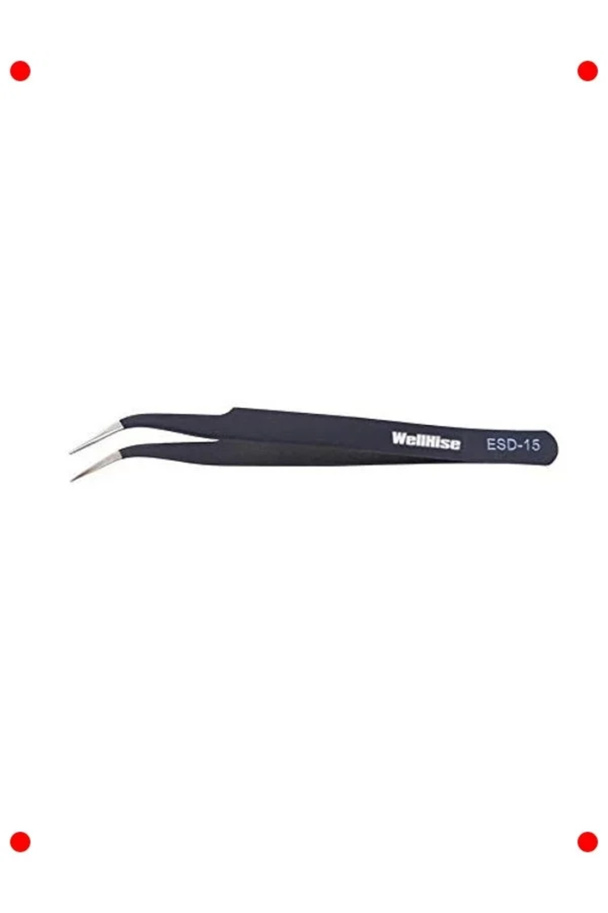 markentegra Antistatik Eğri Uçlu Hassas Cımbız