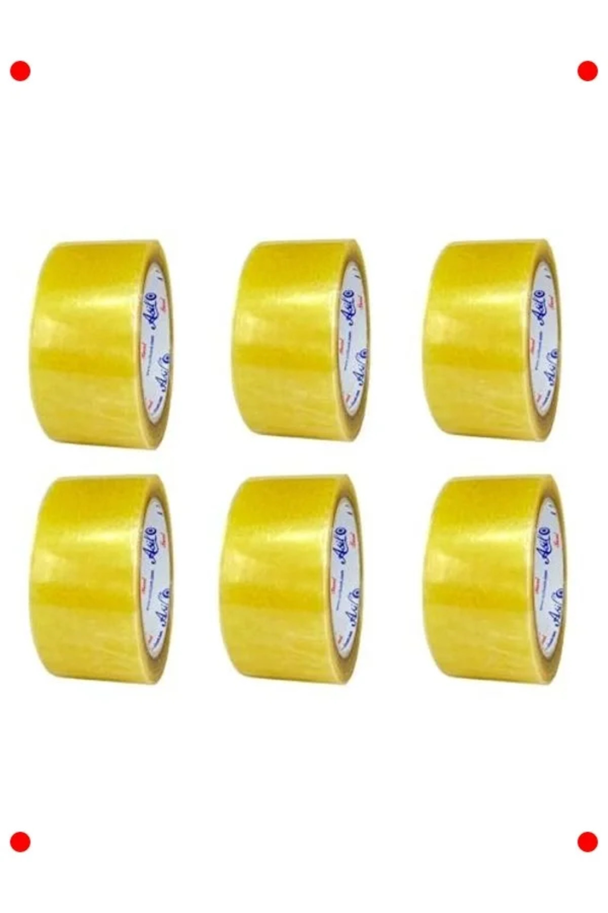 Genel Markalar Dayanıklı Koli Bandı Seti (6 Adet)