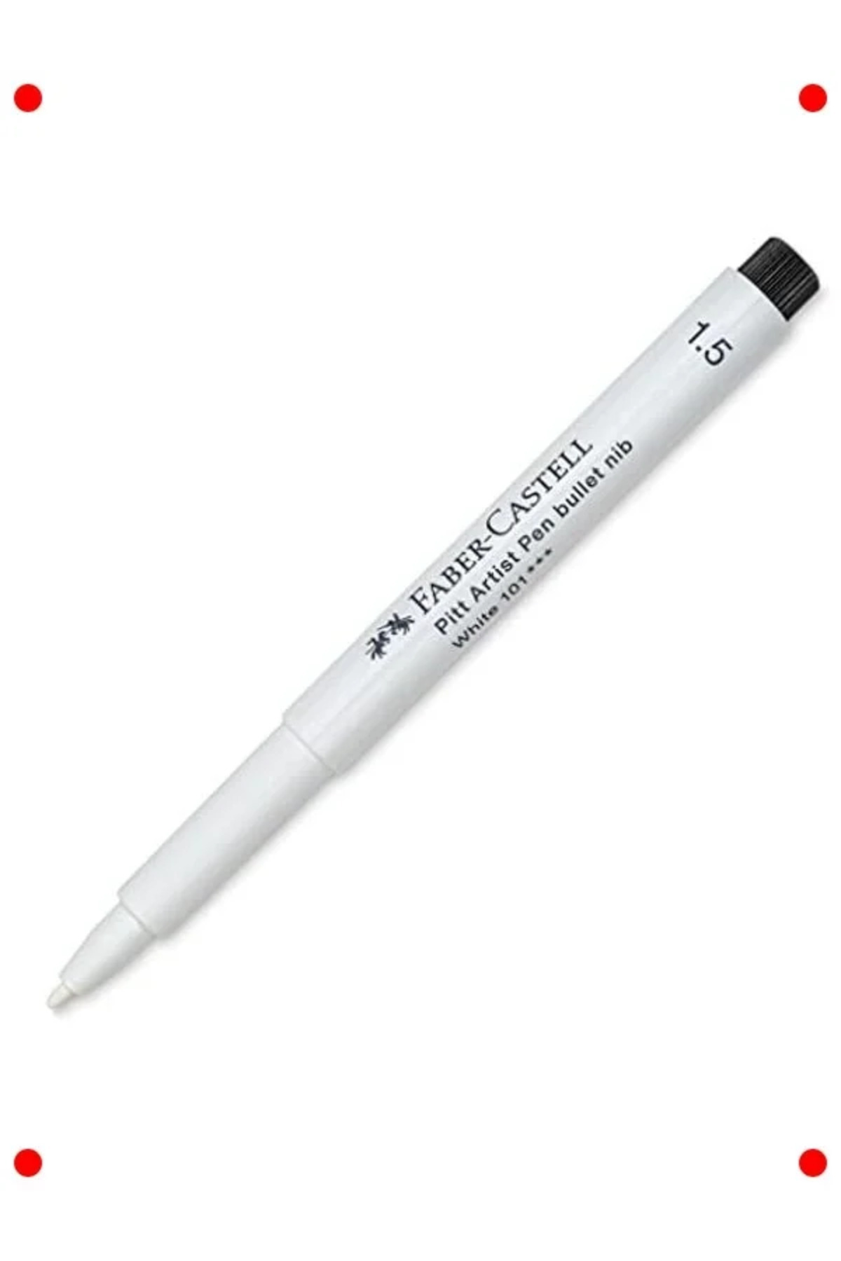 NETWORK ART Beyaz Kaligrafi Sanat Kalemi - 1.5 mm Uç