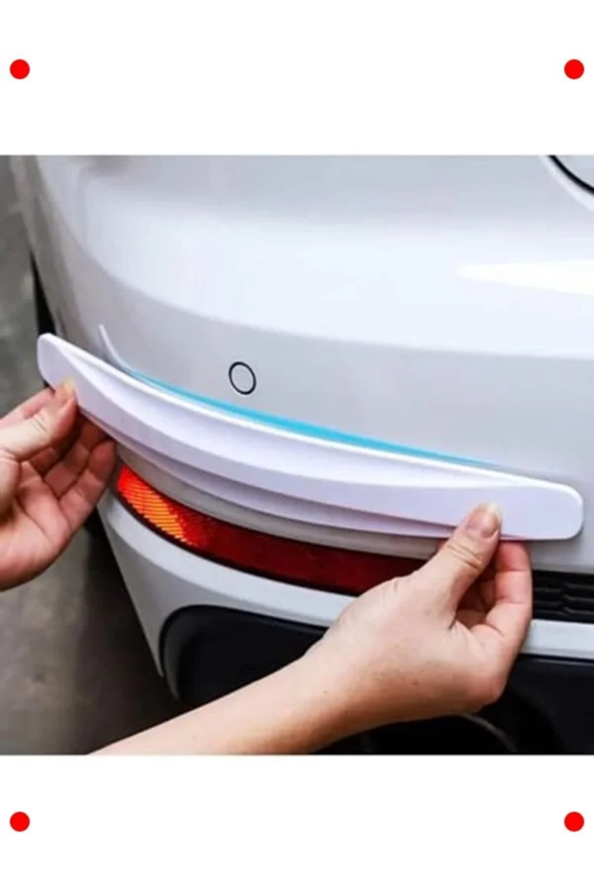 Genel Markalar 2 Adet Esnek Tampon Koruyucu - Çizilme Önleyici