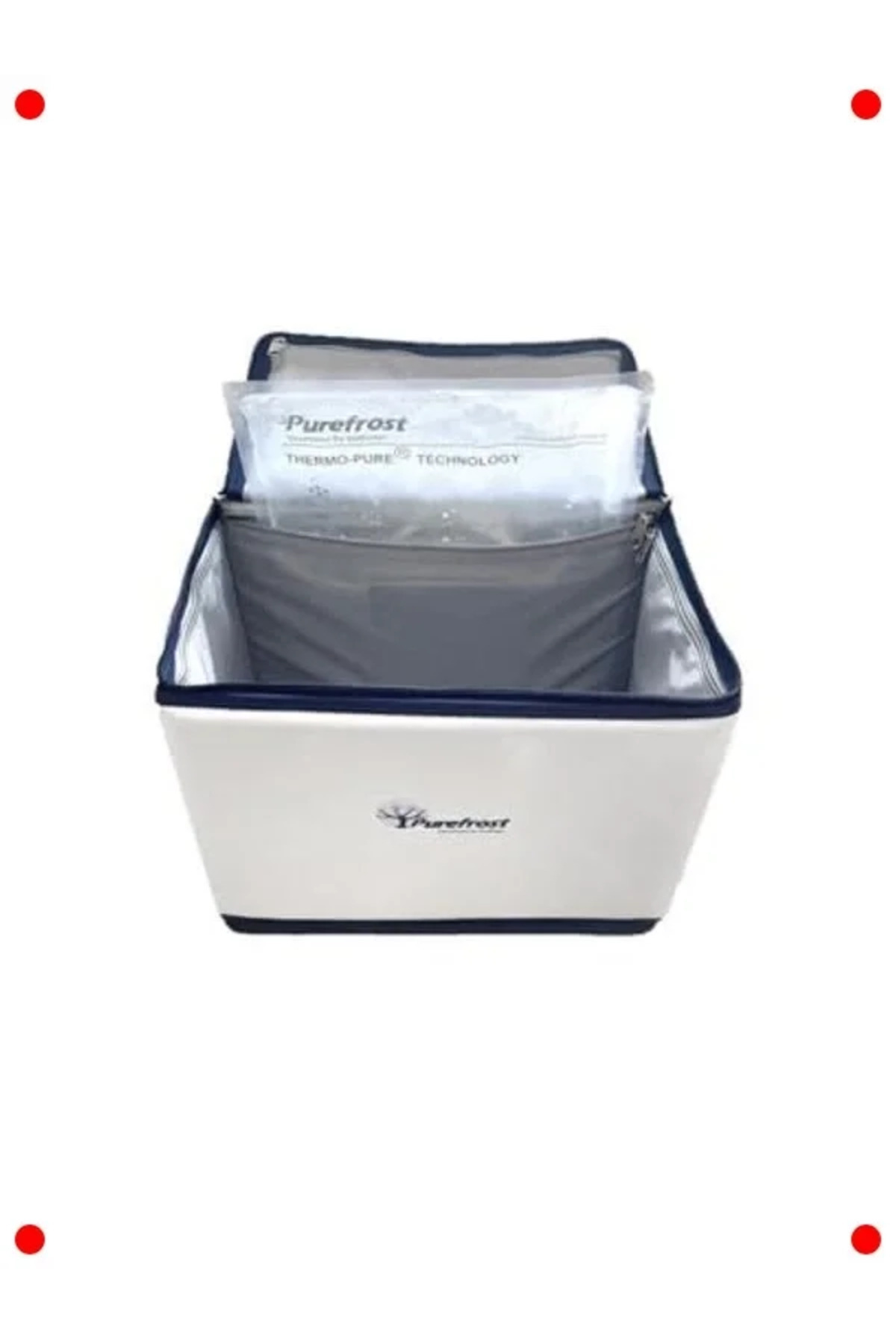 Genel Markalar Katlanır Termal Soğutucu Çanta + 6 Jel Paket