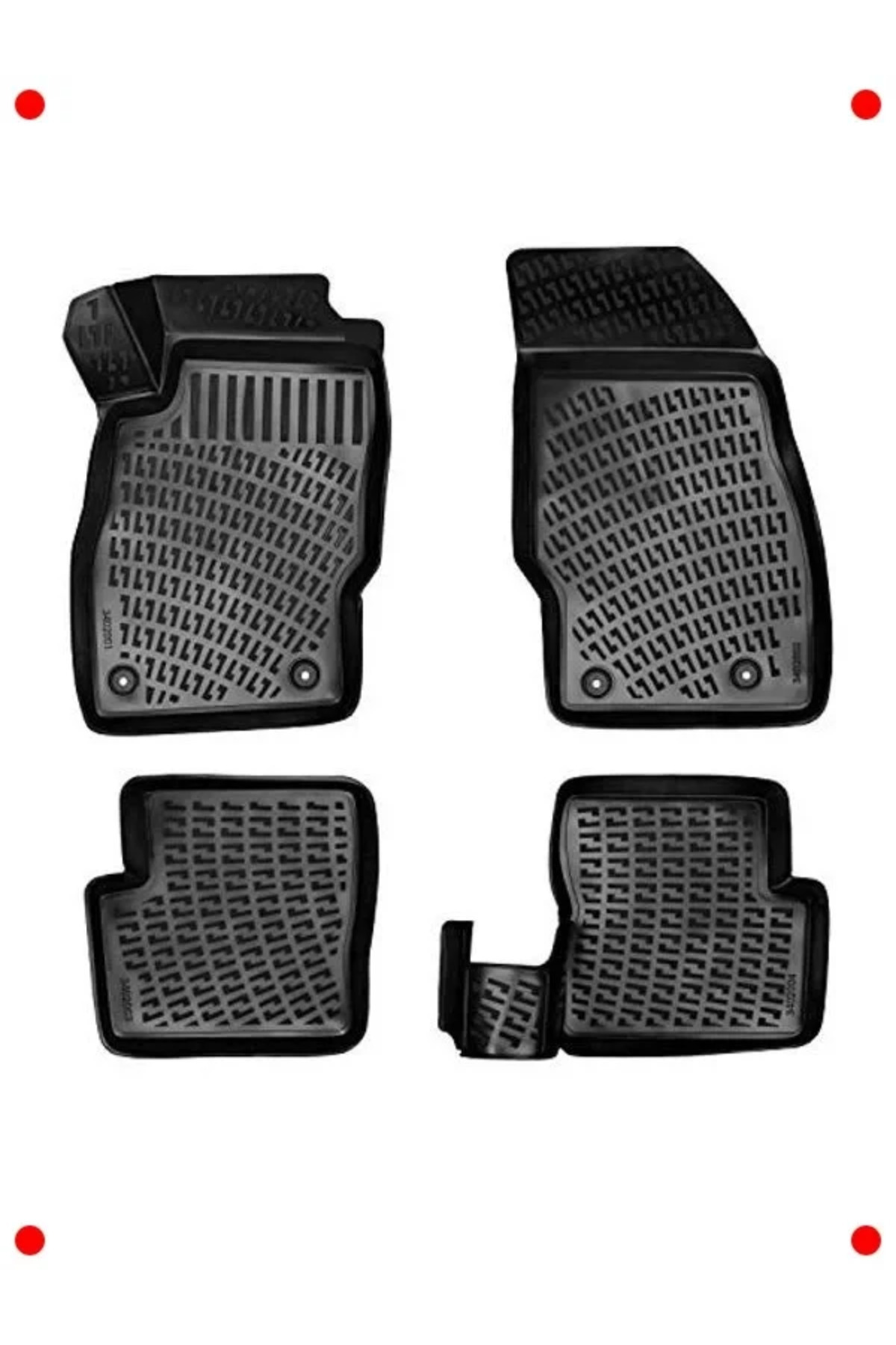 markentegra 3D Havuzlu Araç Paspas Seti - Özel Uyum