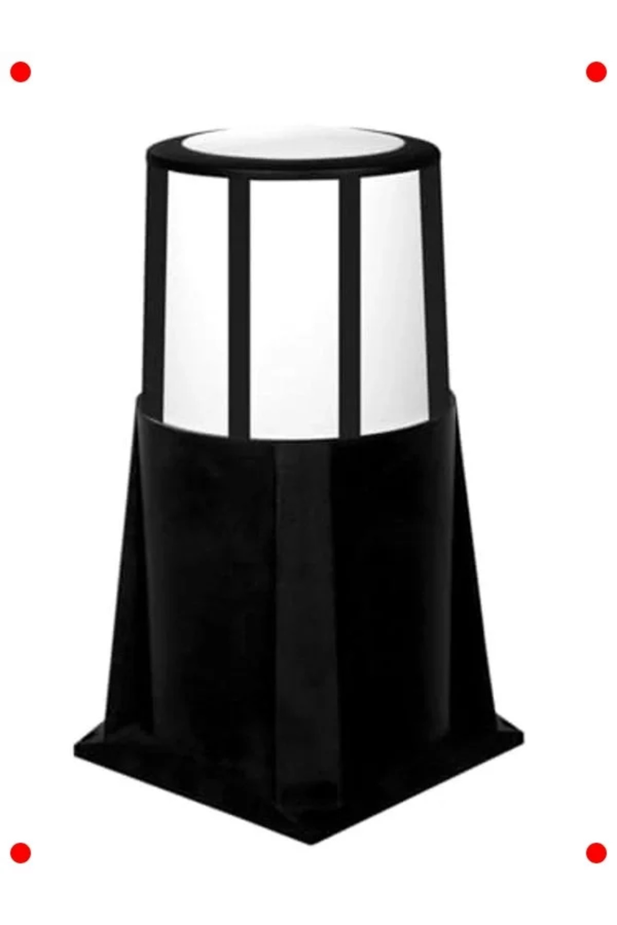 markentegra Kafesli Set Üstü Bahçe Lambası 35 cm IP54