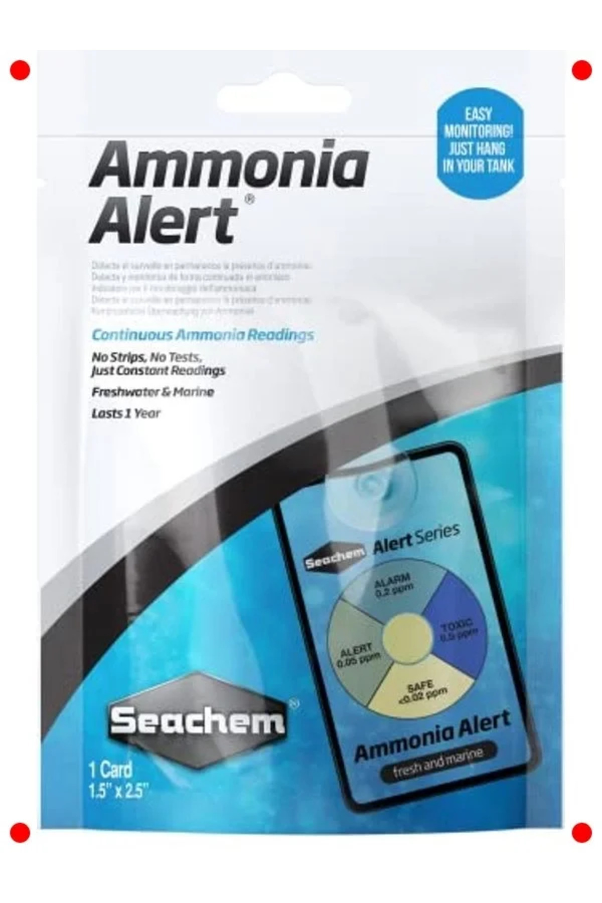 NETWORK ART Akvaryum Amonyak İzleyici - 1 Yıl Etkili