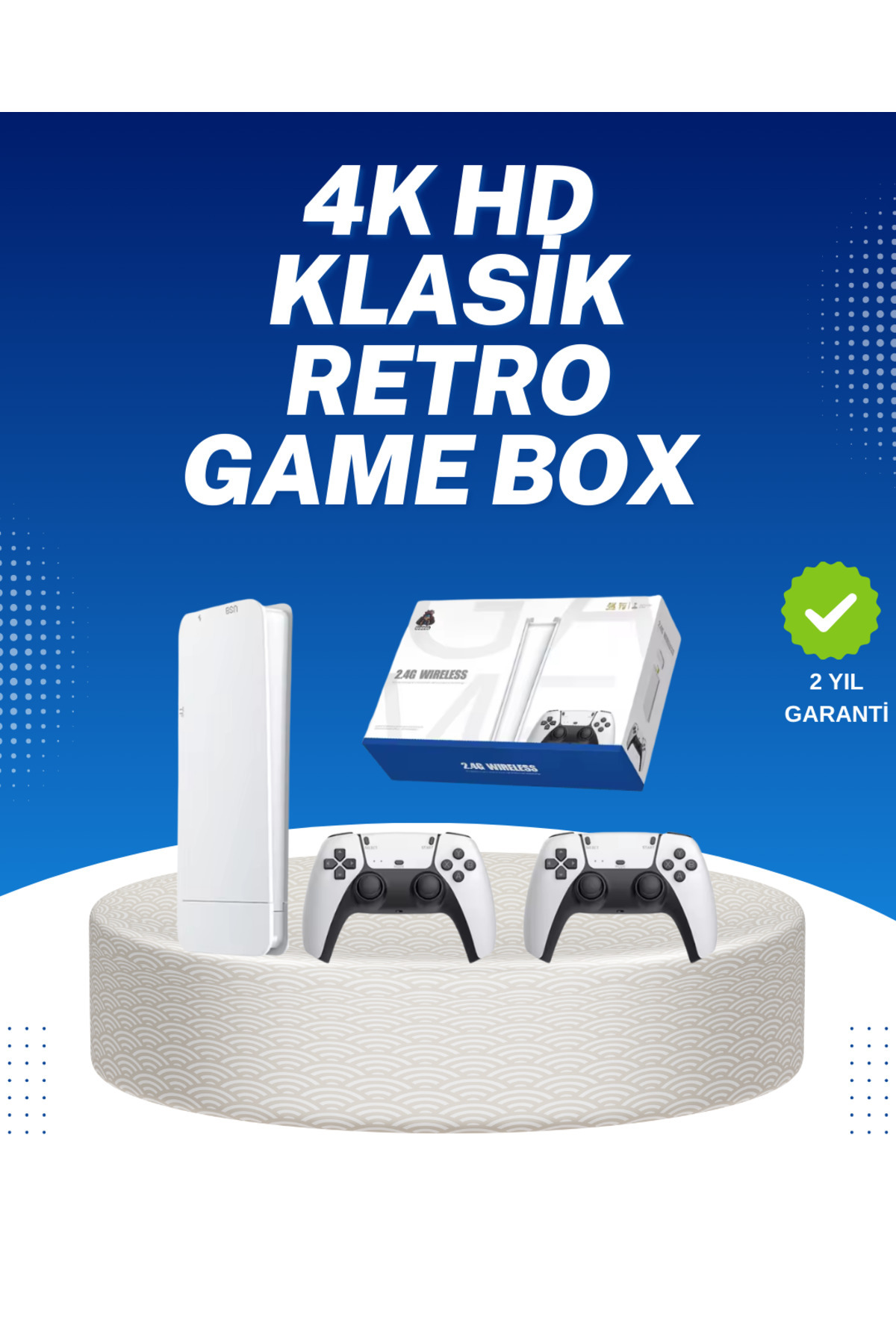 MBB ETİCARET 20.000 Klasik Oyun Dahili Kablosuz Kontrollü Oyun Kutusu