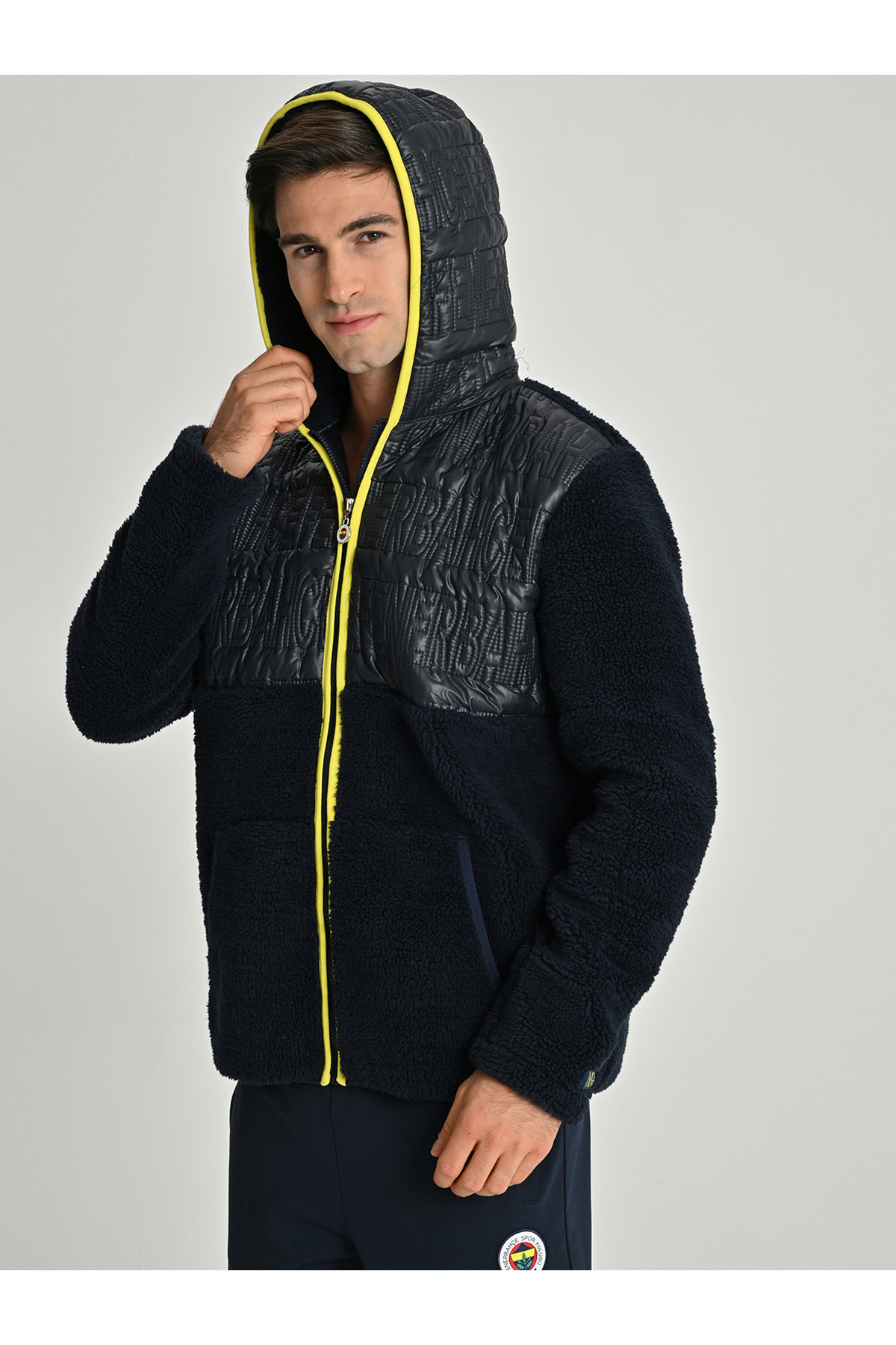 Fenerium Erkek Trend Mikro Kapitone Sweat görsel 4