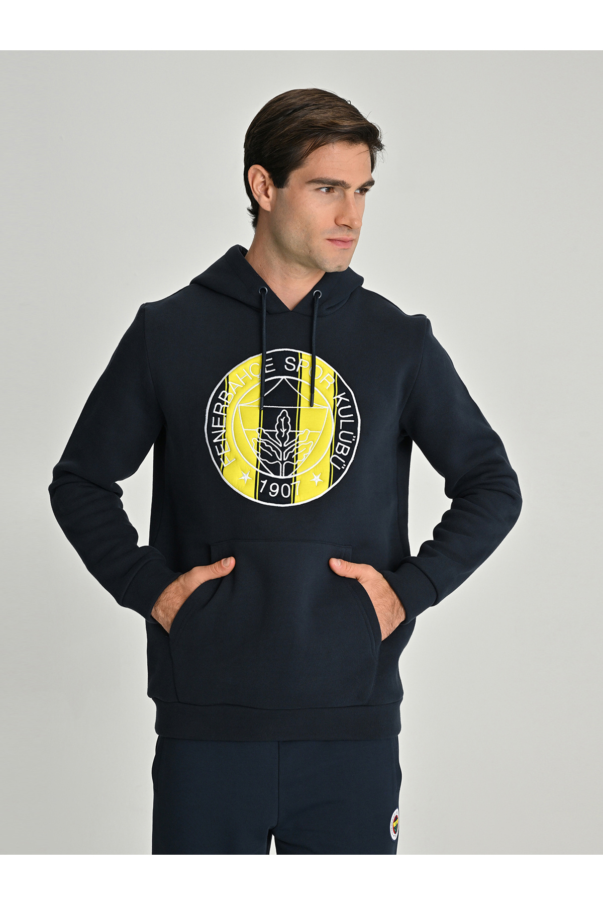 Fenerium ERKEK TRIBUN ÇUBUKLU FB LOGO SWEAT