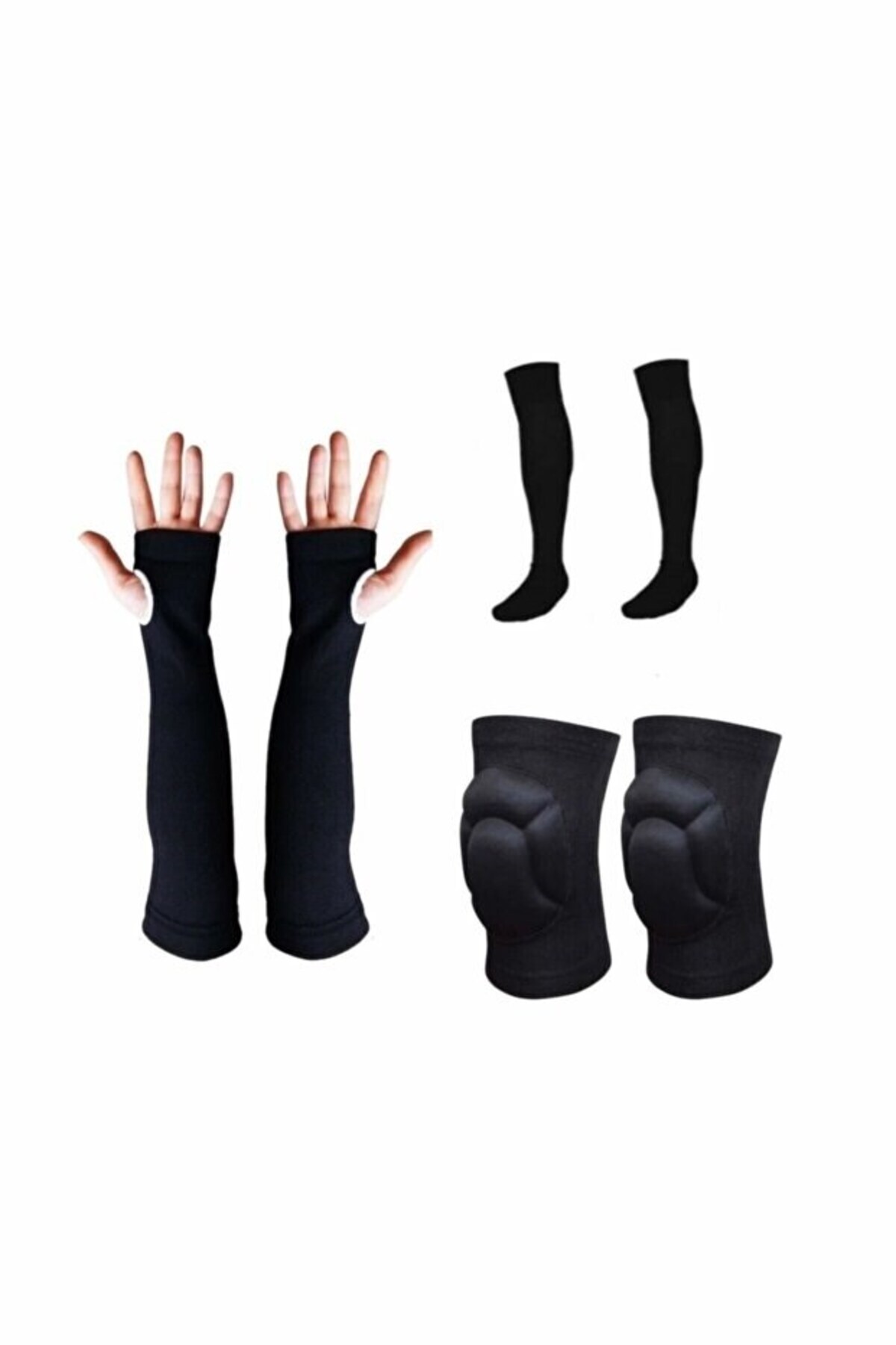 CKSpor Voleybol Çorabı Voleybol Dizliği Voleybol Çorabı – Spor ve Dayanıklılık Seti