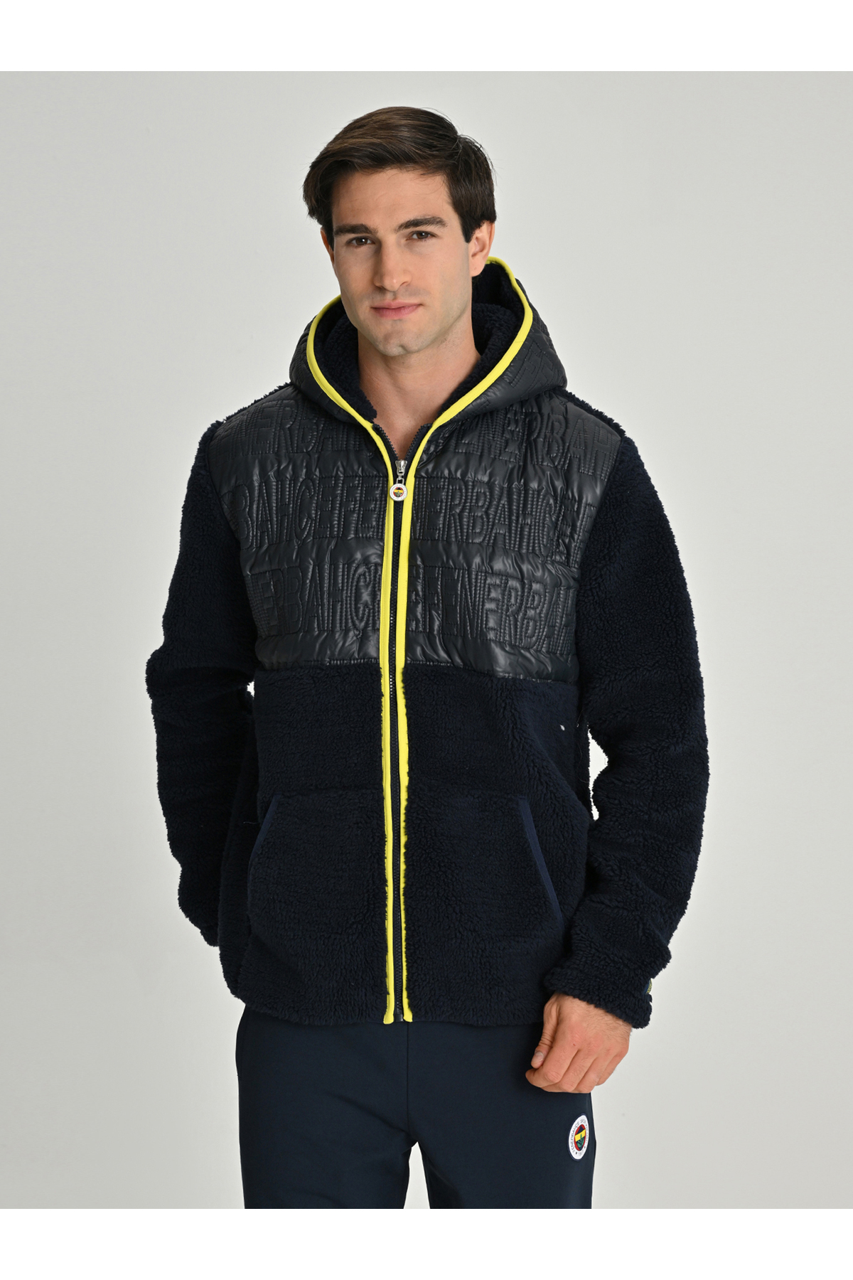 Fenerium Erkek Trend Mikro Kapitone Sweat