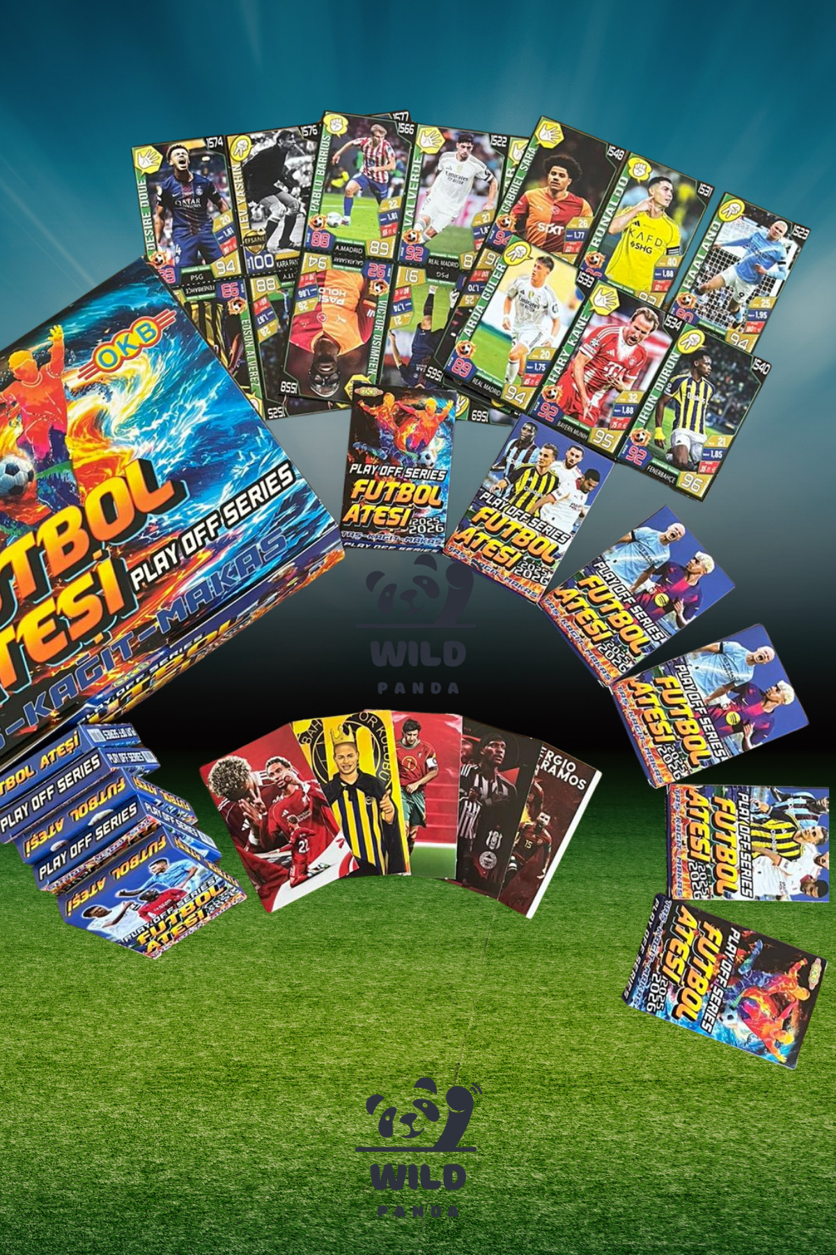 wildpanda Futbol Ateşi Play Off Series Taş Kağıt Makas Sporcu 48