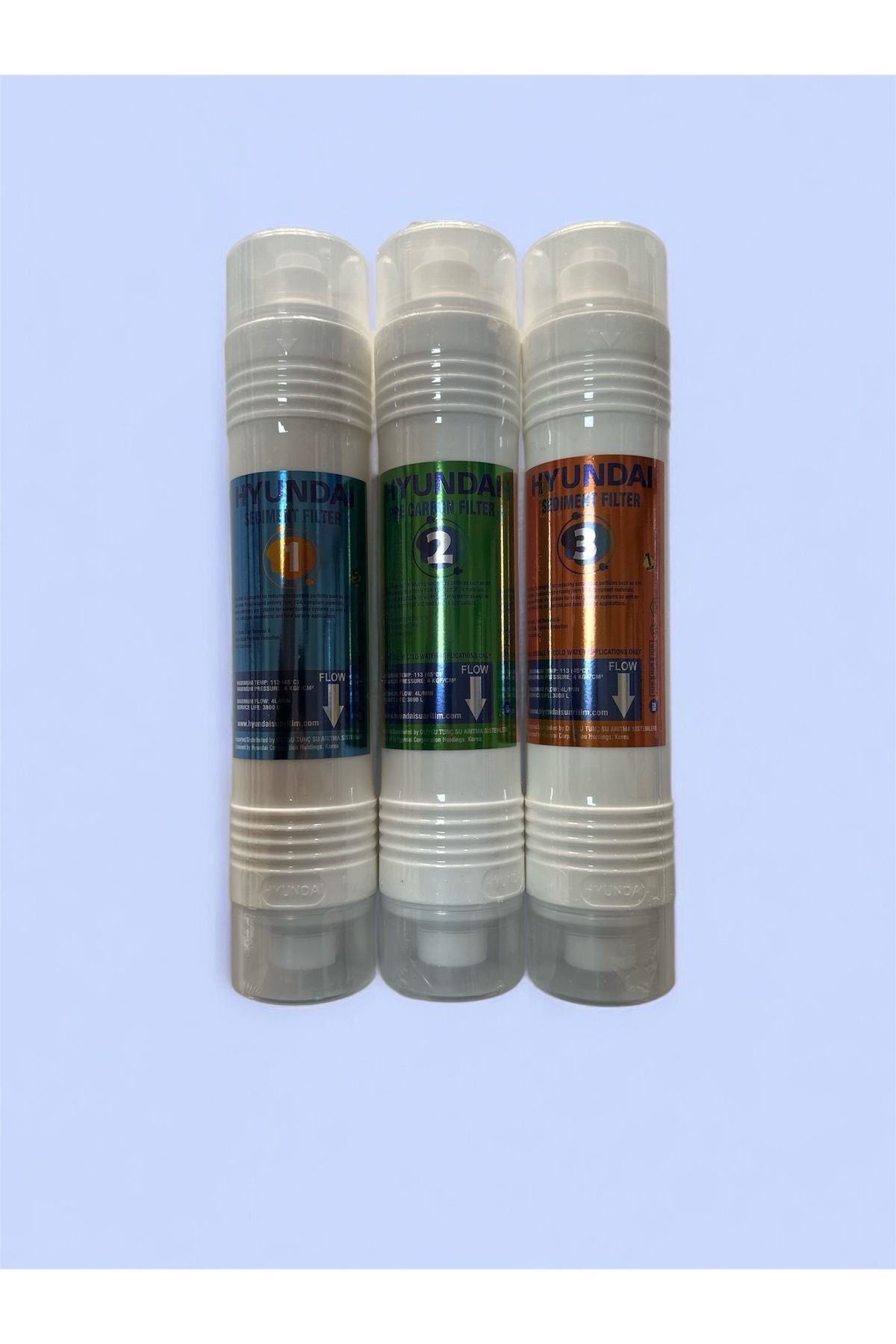 Hyundai ares 3’lü filtre takımı