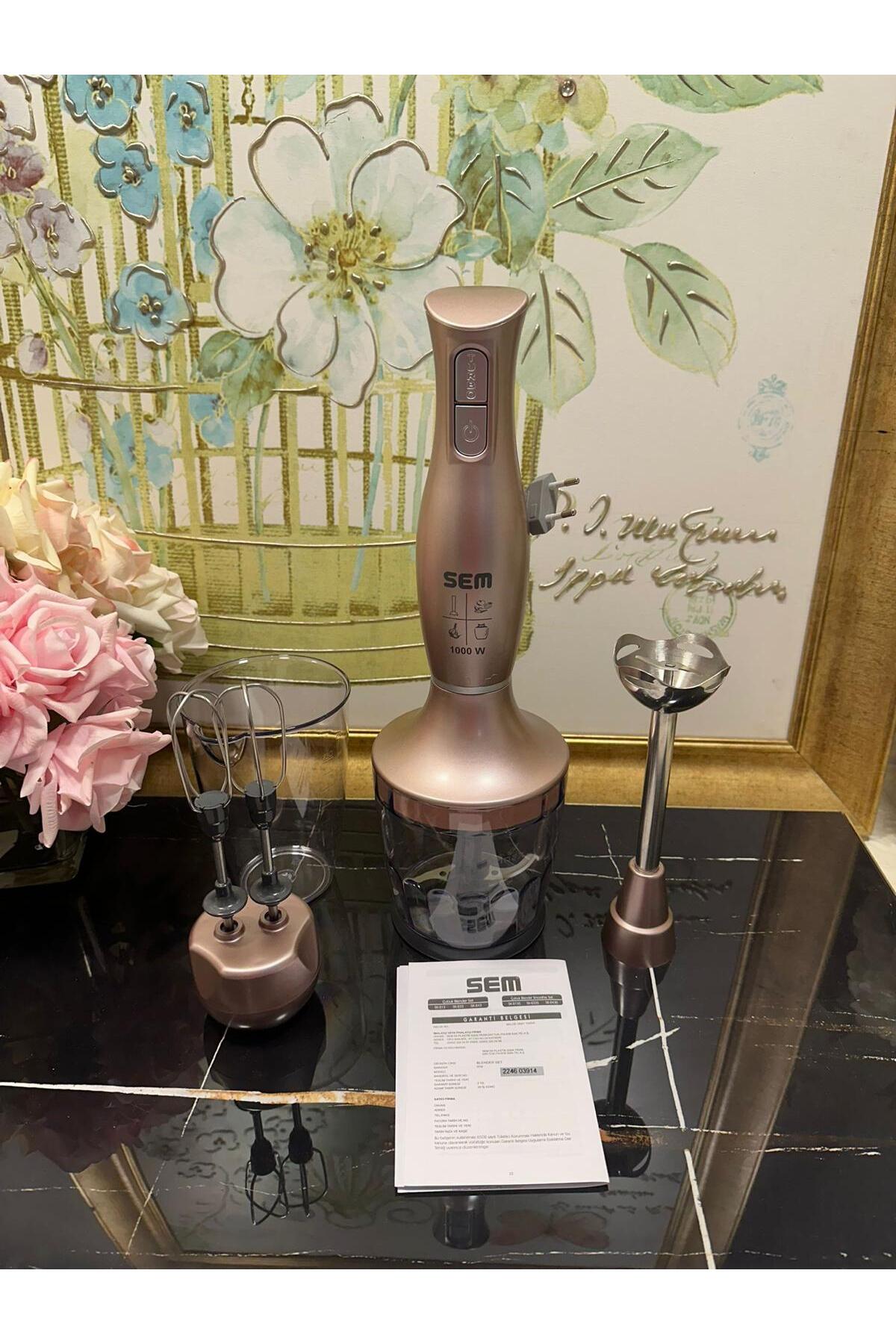 Sk213 Simya 1000 Watt Blender Set Sk213