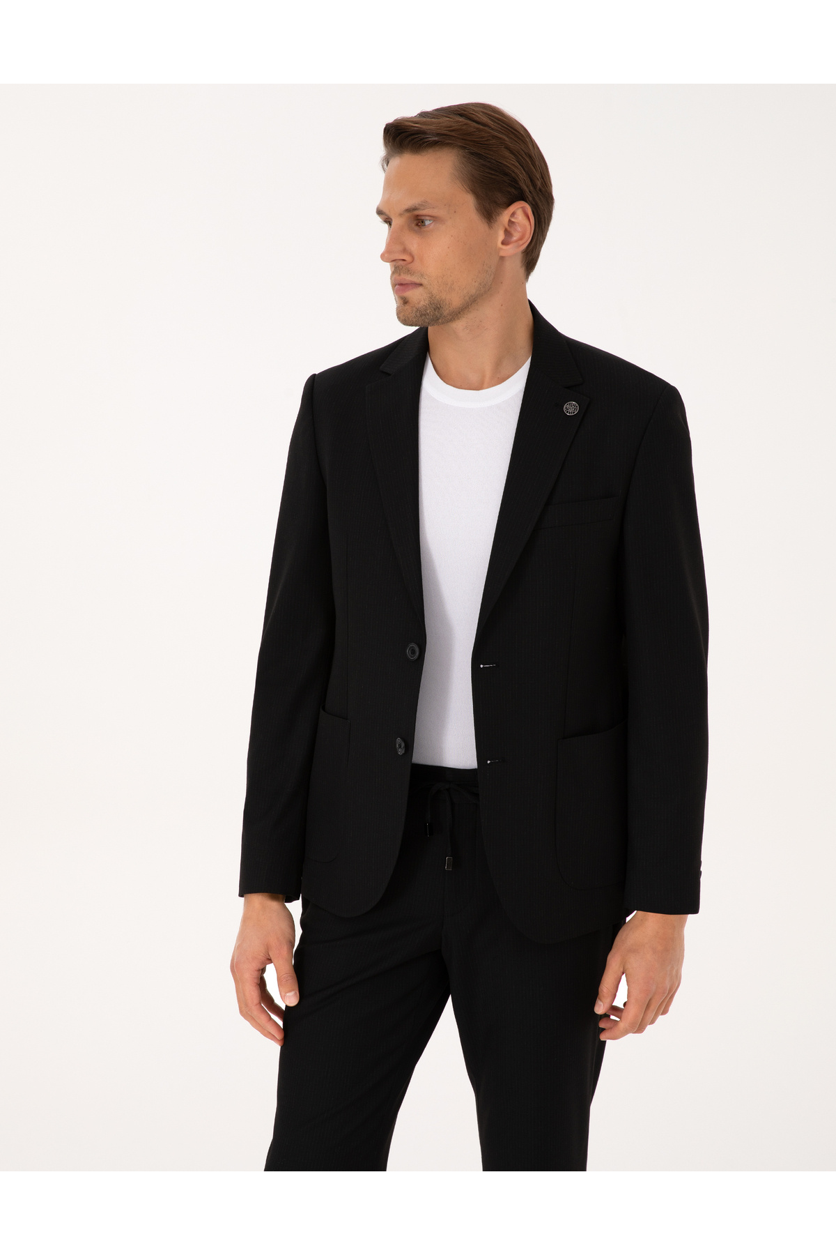 ست کت و شلوار مردانه راسته آستین استاندارد | پیر کاردین Pierre Cardin 50311528 - تصویر 3
