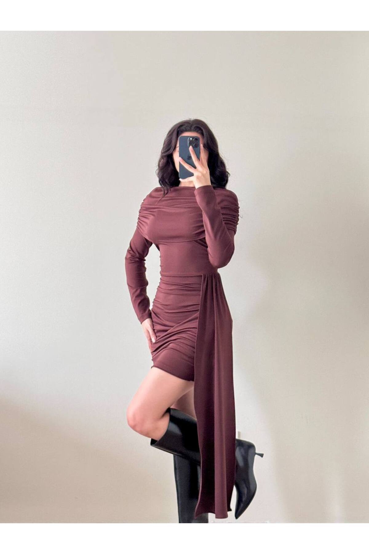 Brown Dresses 👗 40-80% off! Elegant Earth Tones Trendyol