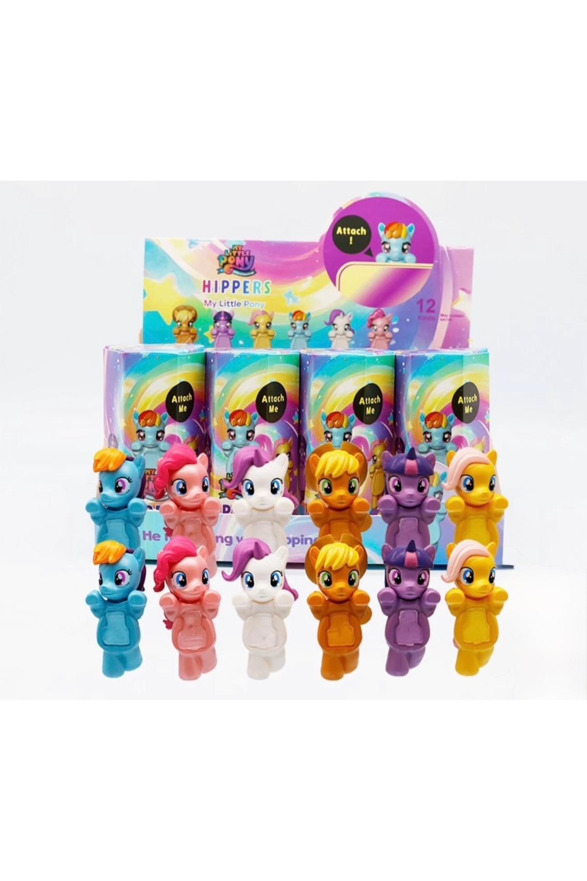 Xui Hippers My Little Ponny Sonny Angel Edition Box- Süpriz Oyuncak Telefon,Ipad,Pc Yapışkanlı Figür