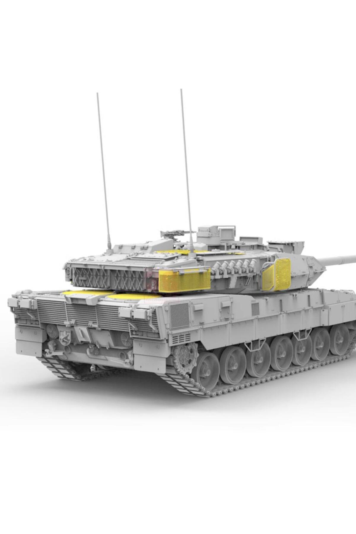 مدل مونتاژی تانک اصلی نبرد لئوپارد ۲A7V آلمانی Border BT-040، مقیاس ۱/۳۵