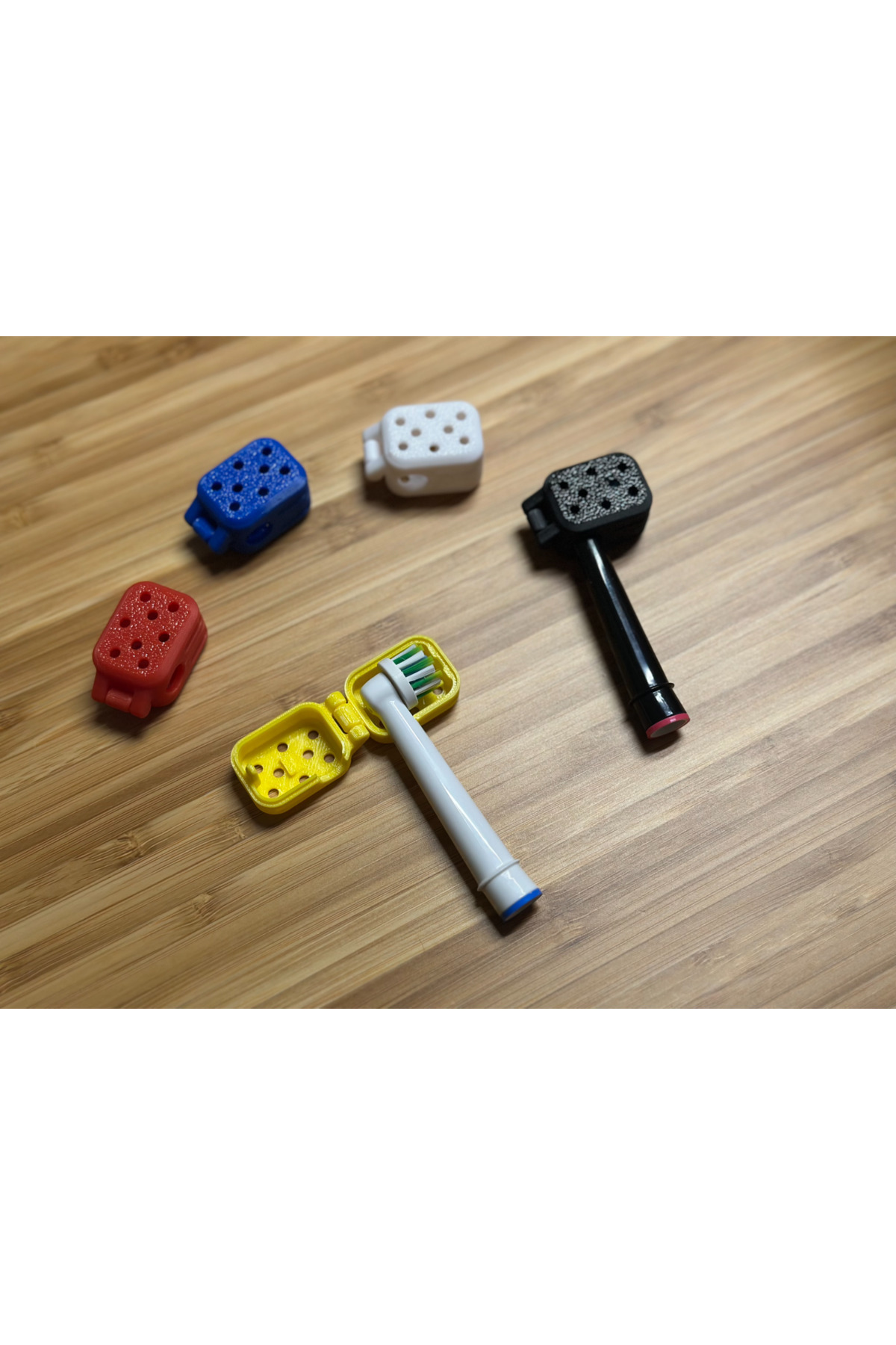 ALPAG Elektrikli Diş Fırçası Başlık Koruma Kutusu – Havalandırma Delikli Seyahat Kabı